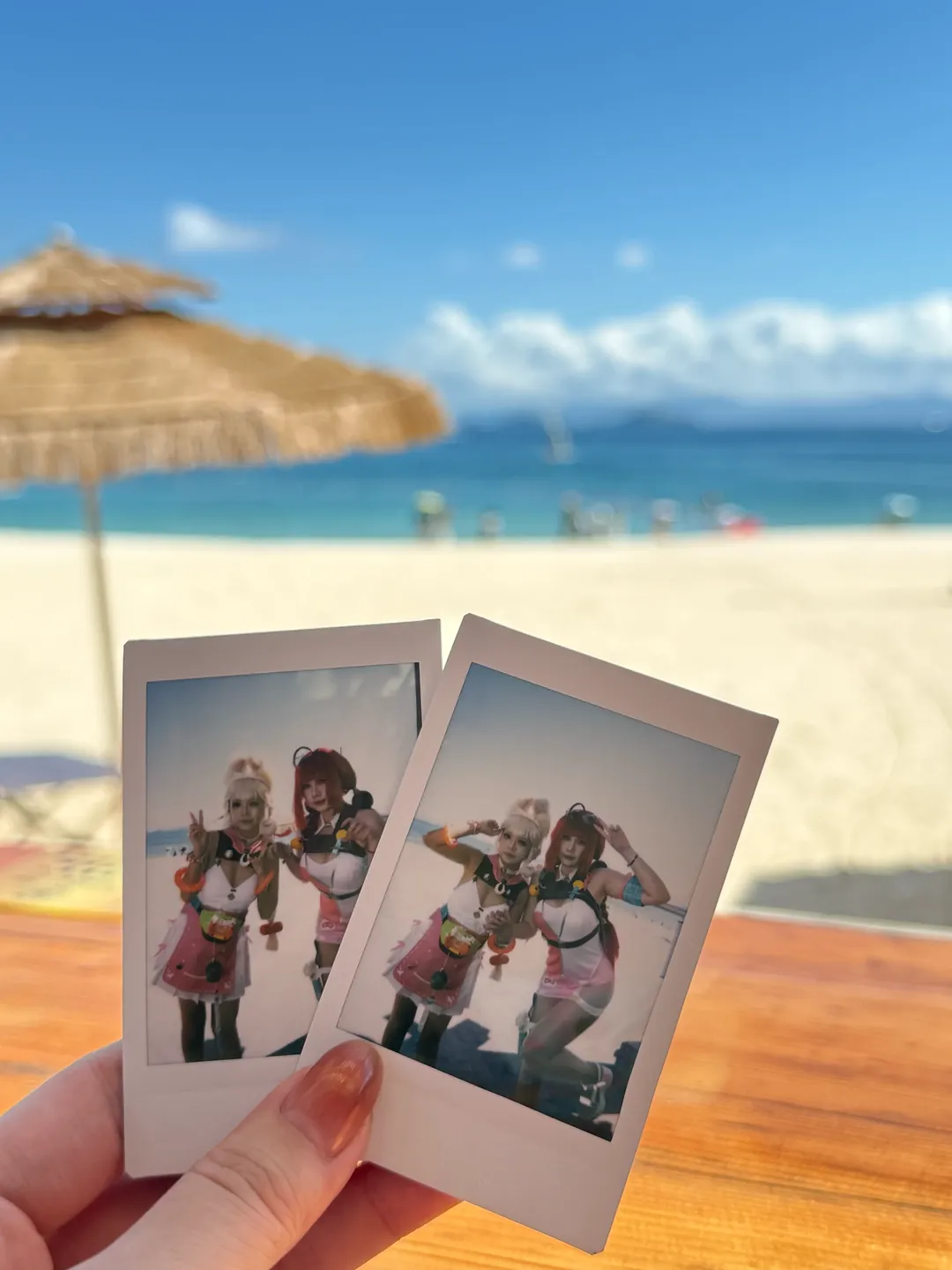 【爱丽丝cos】绝区零夏日特辑，奔向大海的足迹 - 第 3 张