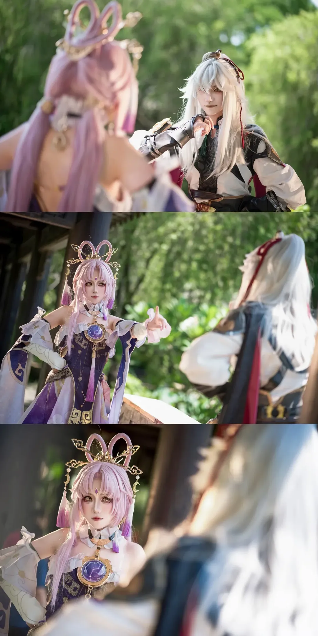 【符玄cos】崩坏星穹铁道，园林里与景元的对弈时光 - 第 2 张