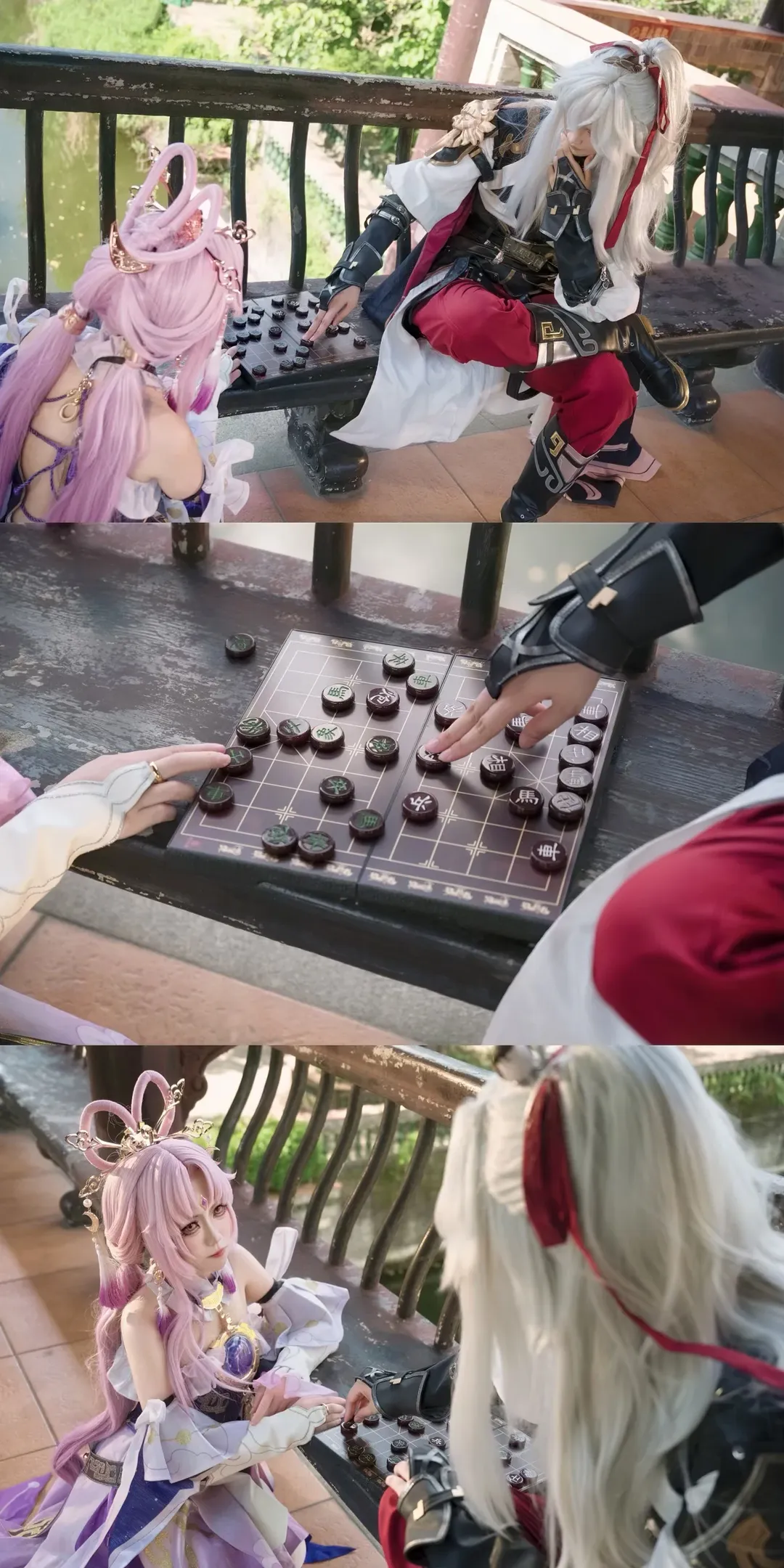 【符玄cos】崩坏星穹铁道，园林里与景元的对弈时光 - 第 3 张