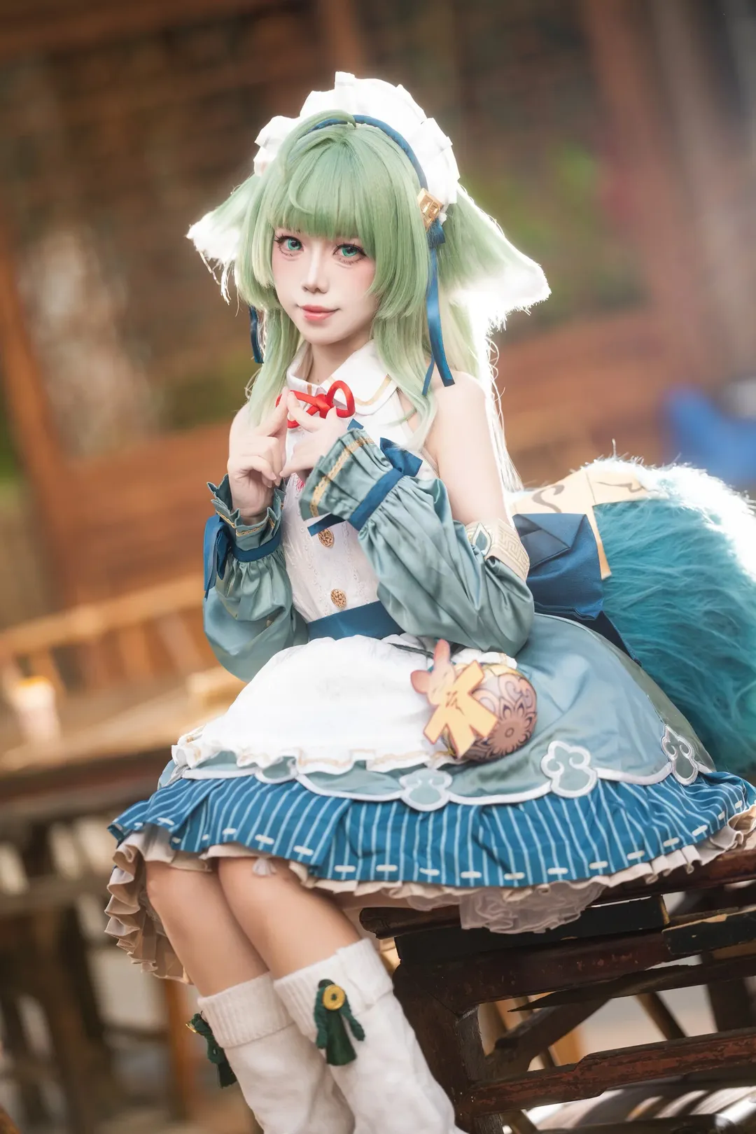 【藿藿cos】崩坏星穹铁道，女仆装扮的捉鬼少女