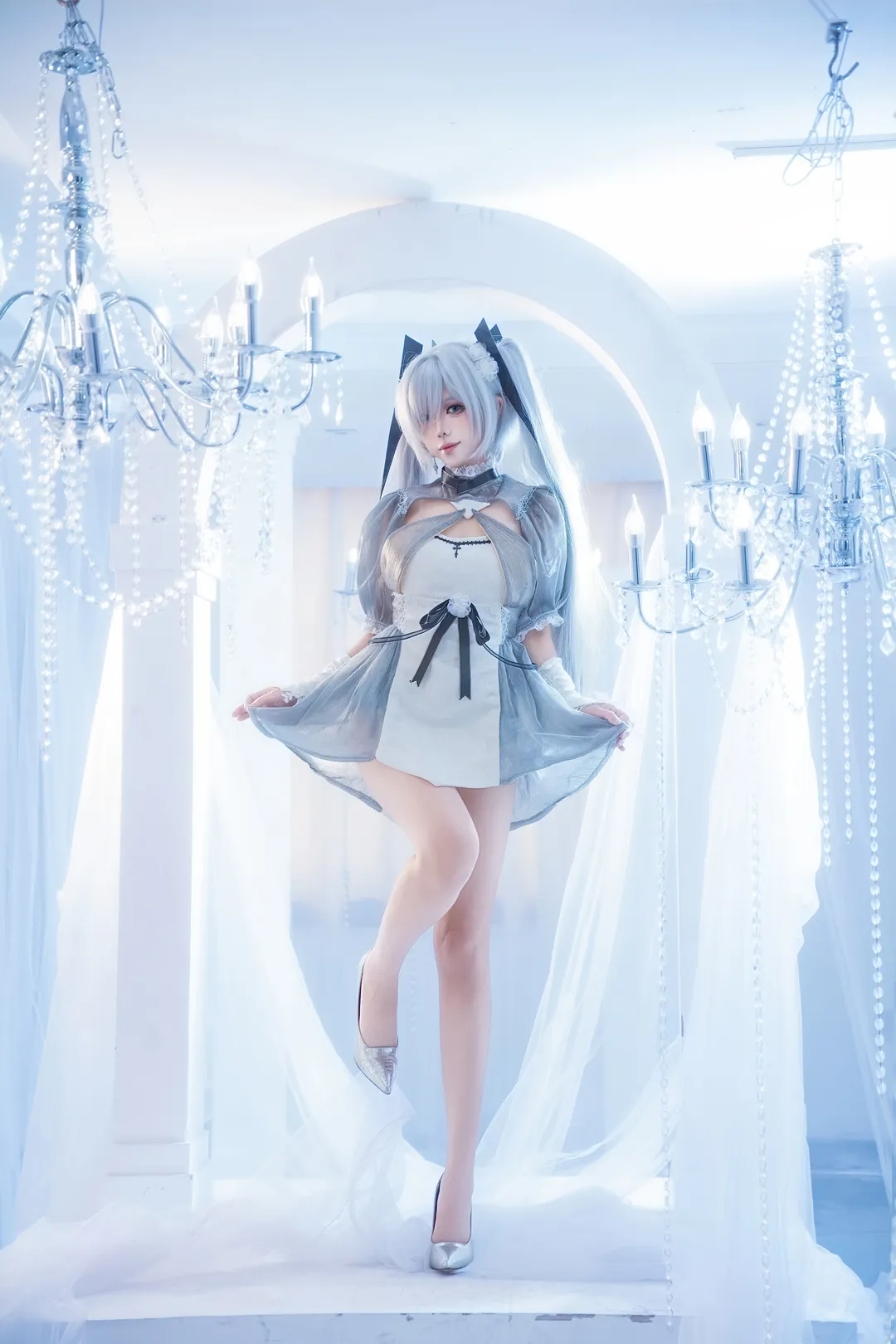 【灰姑娘cos】Nikke胜利女神中优雅又强大的身影 - 第 2 张
