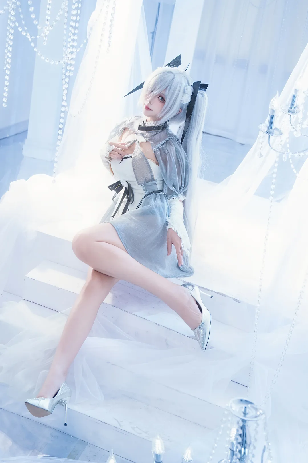 【灰姑娘cos】Nikke胜利女神中优雅又强大的身影 - 第 3 张