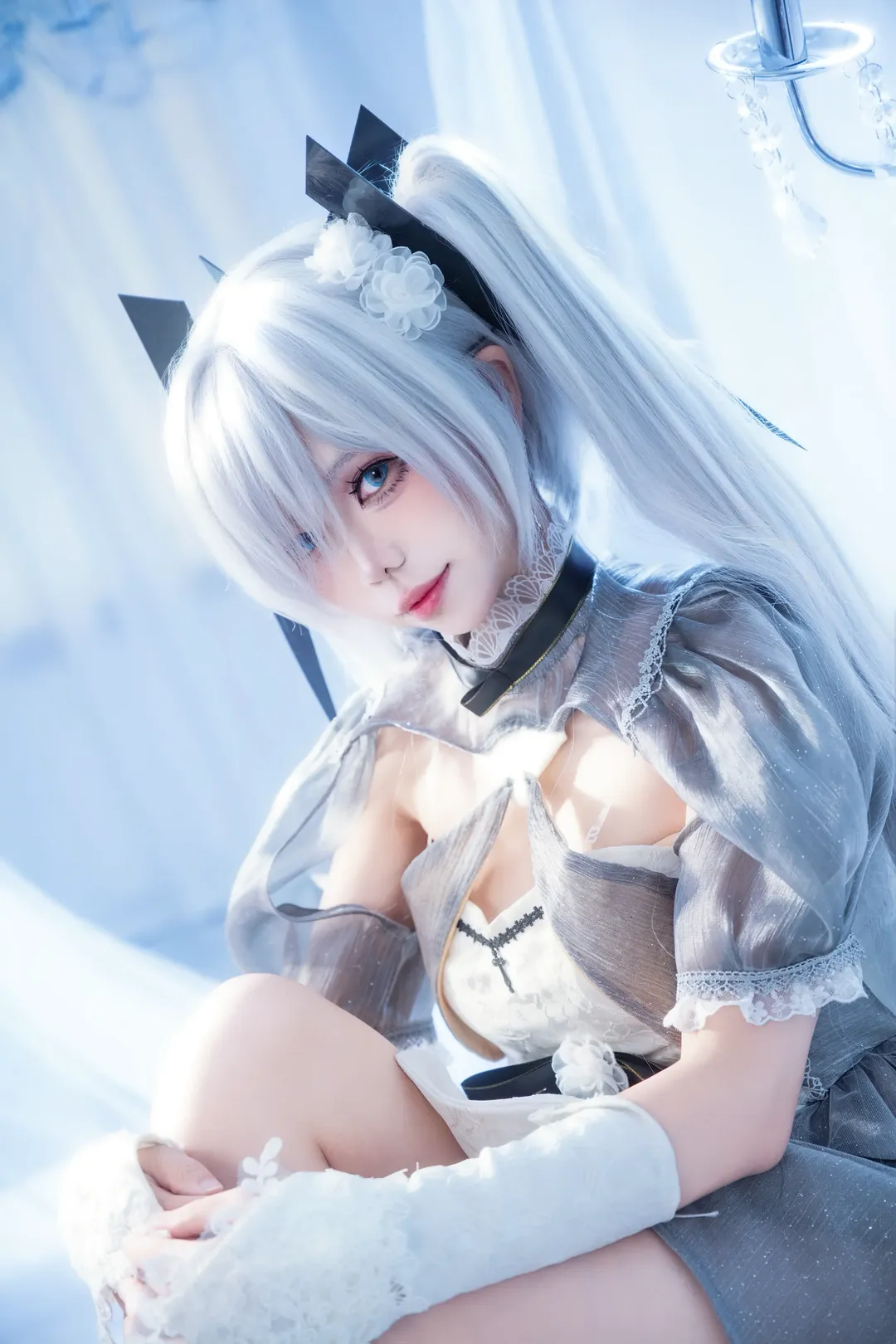 【灰姑娘cos】Nikke胜利女神中优雅又强大的身影 - 第 5 张
