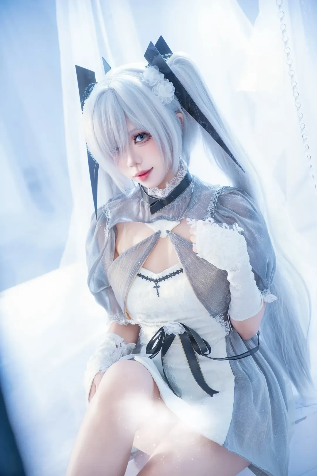 【灰姑娘cos】Nikke胜利女神中优雅又强大的身影 - 第 6 张