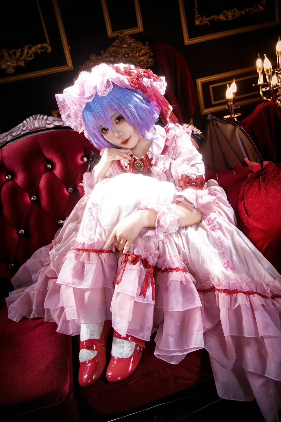 【蕾米莉亞cos】東方Project的暗夜貴族，紅魔館的優雅演繹 - 第 1 張