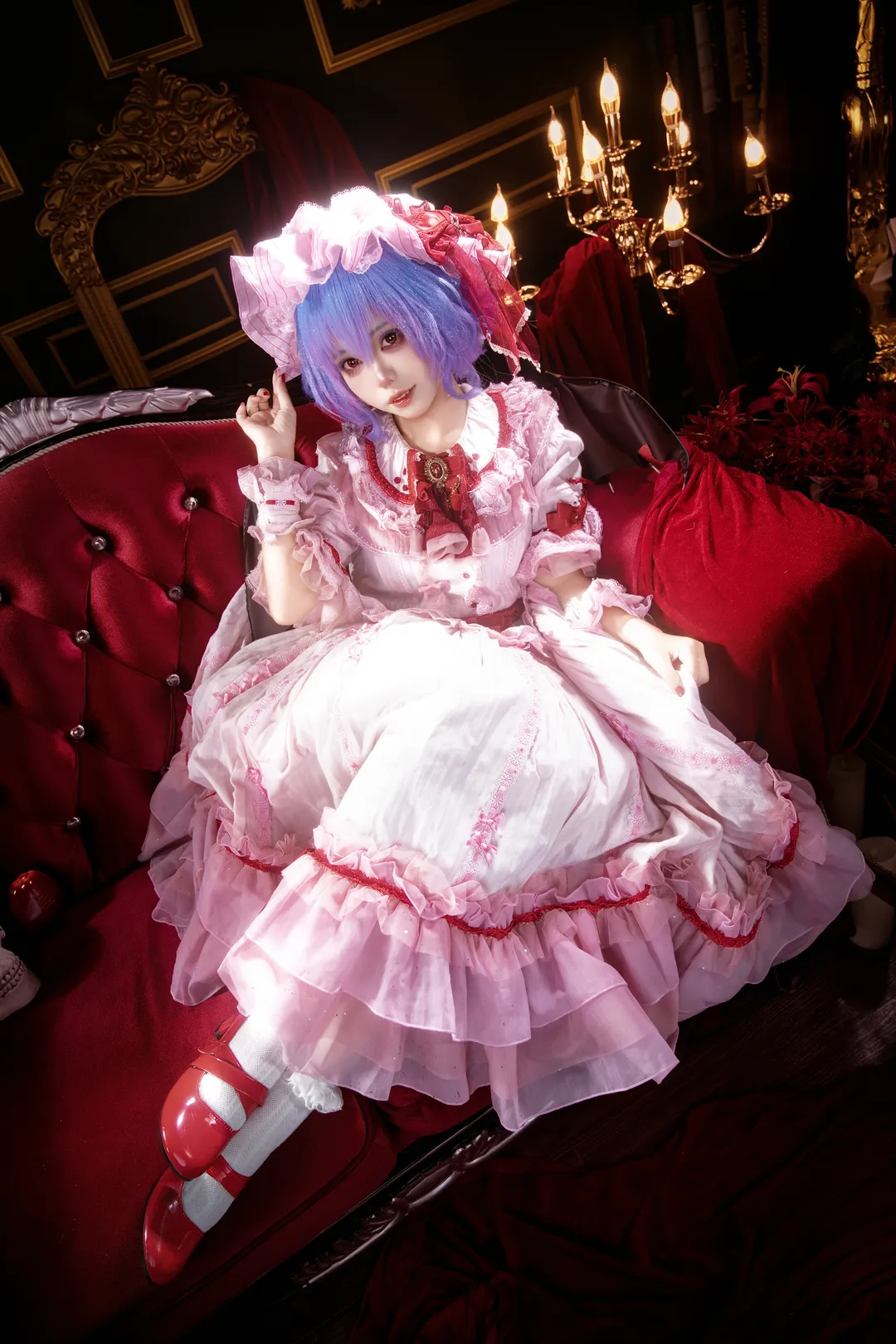 【蕾米莉亞cos】東方Project的暗夜貴族，紅魔館的優雅演繹 - 第 2 張