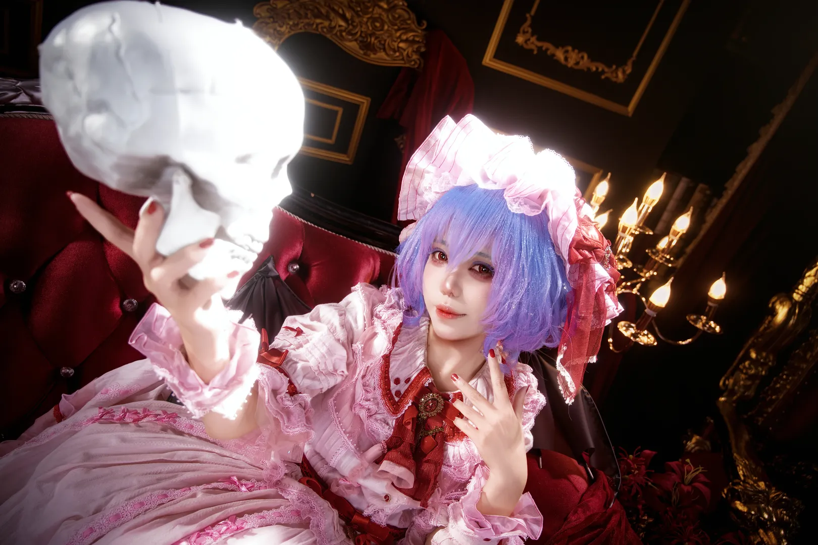 【蕾米莉亞cos】東方Project的暗夜貴族，紅魔館的優雅演繹 - 第 3 張