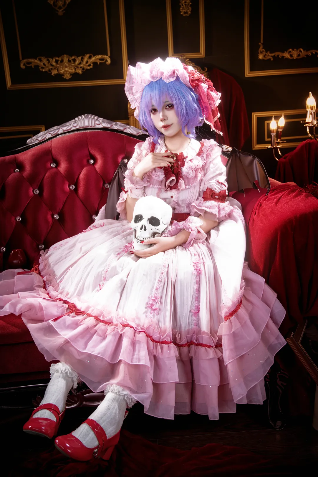 【蕾米莉亞cos】東方Project的暗夜貴族，紅魔館的優雅演繹 - 第 4 張