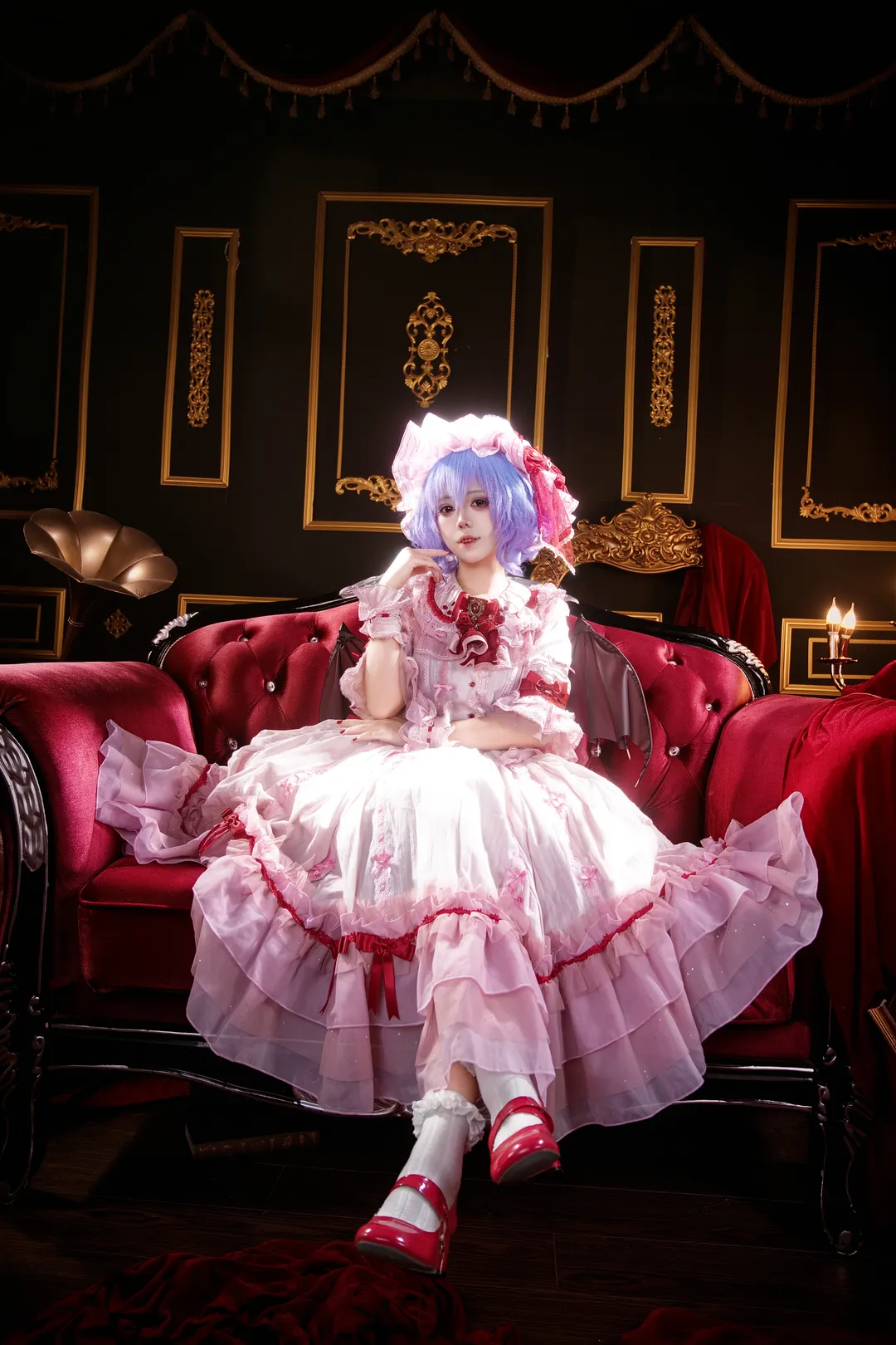 【蕾米莉亞cos】東方Project的暗夜貴族，紅魔館的優雅演繹 - 第 5 張