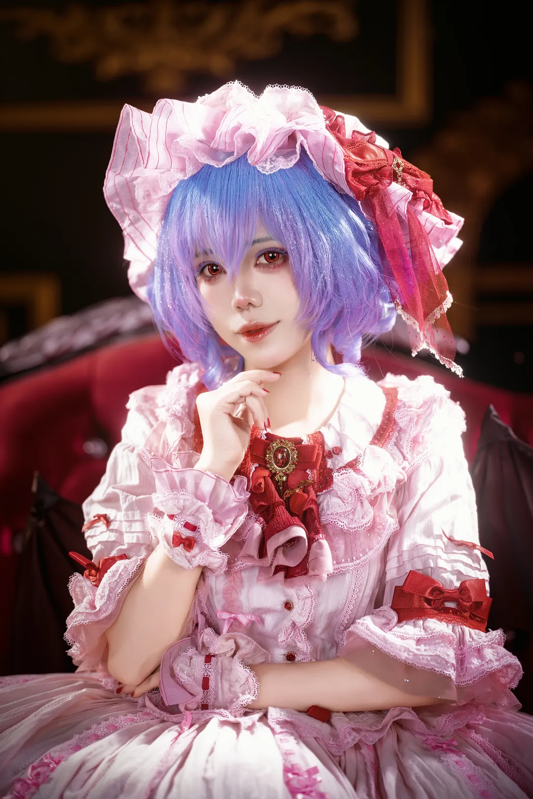 【蕾米莉亞cos】東方Project的暗夜貴族，紅魔館的優雅演繹 - 第 6 張
