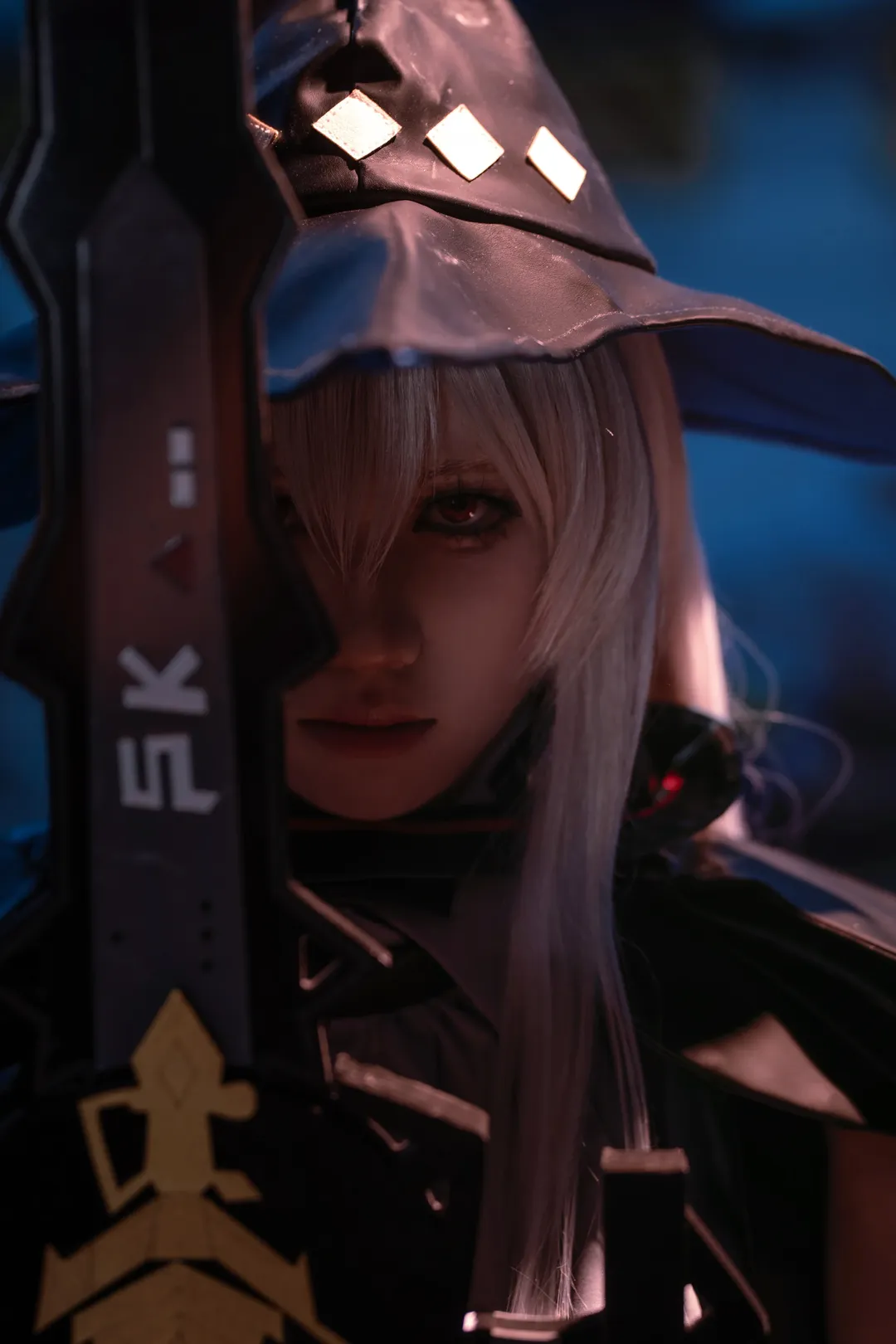 [Skadi cosplay] Aegir Hunter's Late-Night Casual Photoshoot - Image 1