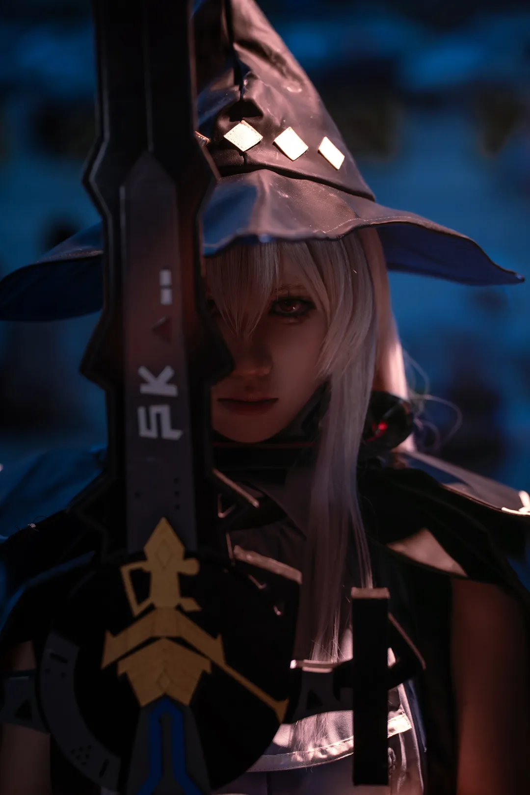 [Skadi cosplay] Aegir Hunter's Late-Night Casual Photoshoot - Image 2