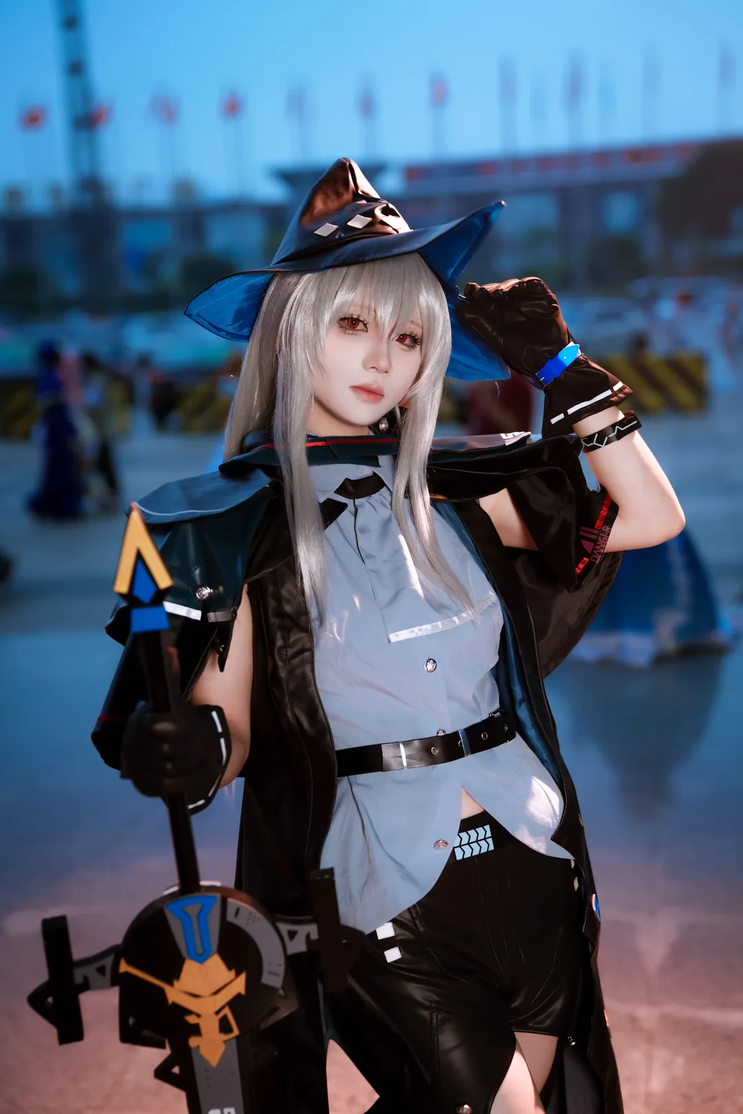 【斯卡蒂cos】阿戈尔猎人的深夜随拍