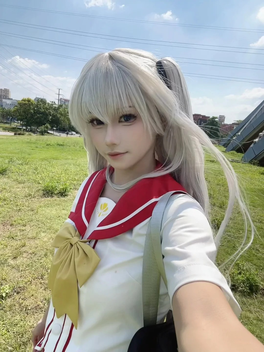【夏洛特友利奈绪cos】立秋后的广东盛夏，阳光正好