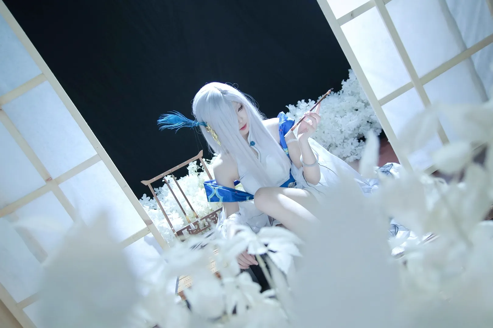 【申鹤cos】原神同人雪山神女正片分享 - 第 2 张