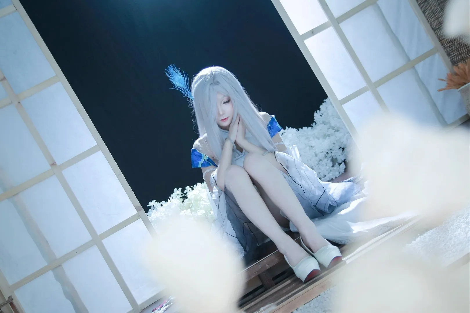【申鹤cos】原神同人雪山神女正片分享