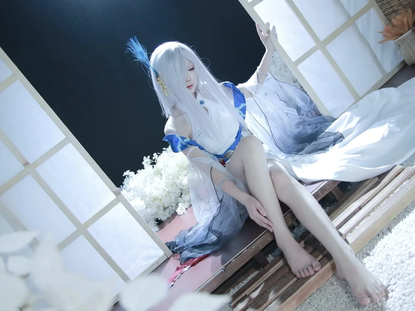 【申鹤cos】原神同人雪山神女正片分享 - 第 8 张