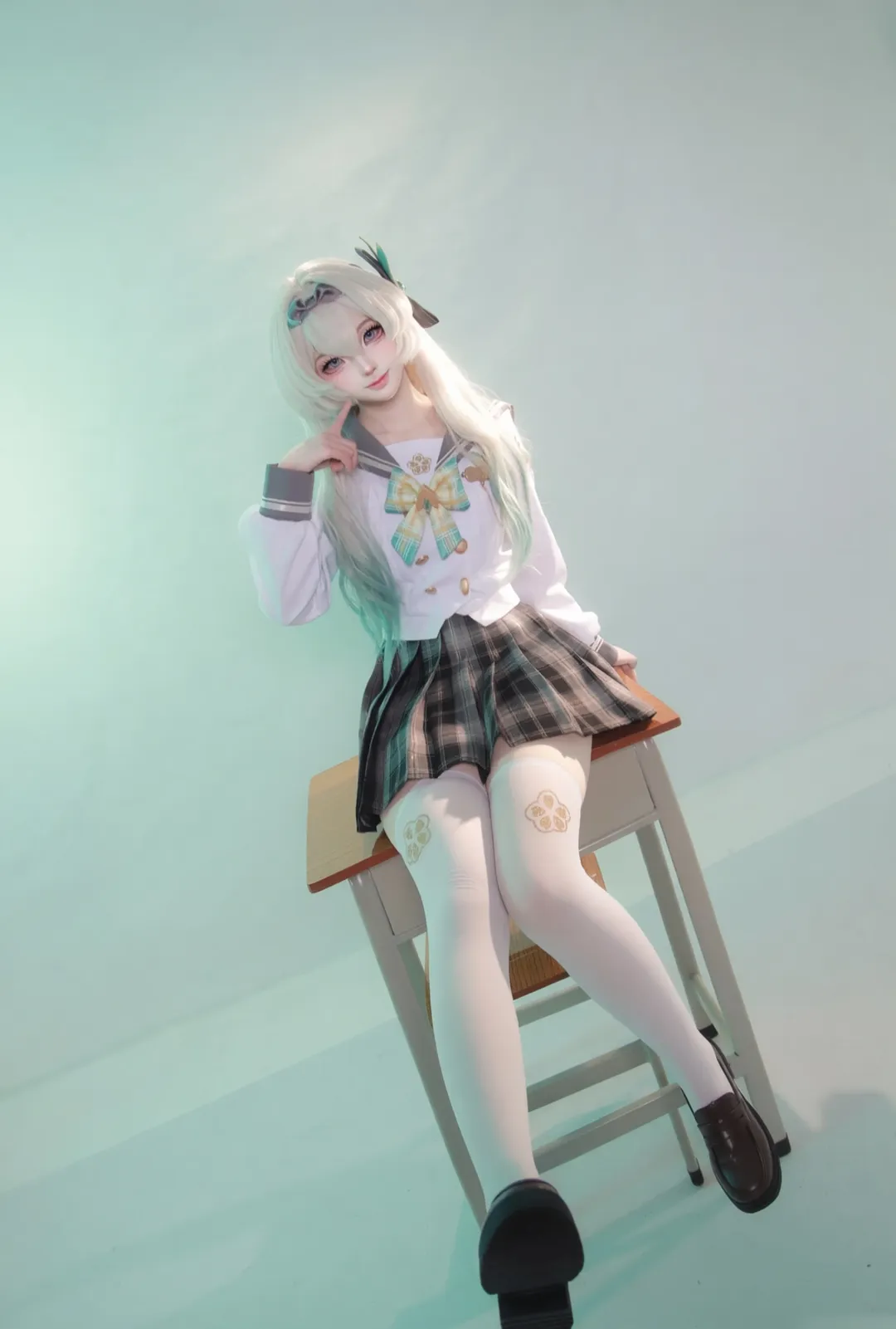 【流萤cos】崩坏星穹铁道春日手信，水手服JK展现少女活力 - 第 1 张
