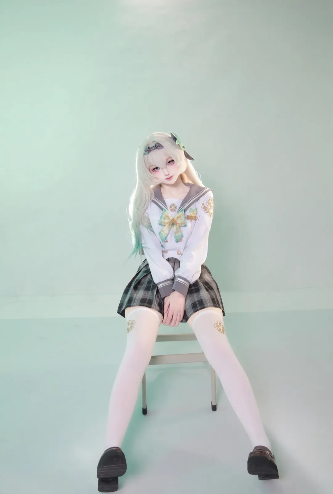 【流萤cos】崩坏星穹铁道春日手信，水手服JK展现少女活力 - 第 3 张
