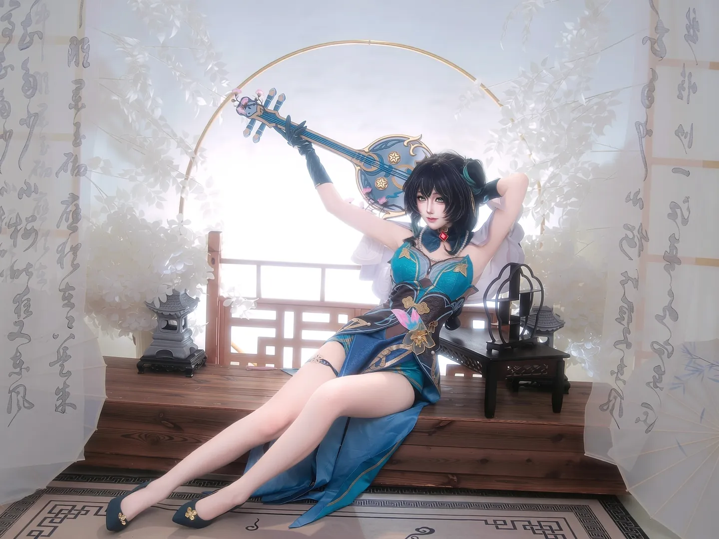 【阮梅cos】崩坏星穹铁道角色的幽静古典风拍摄记录 - 第 6 张