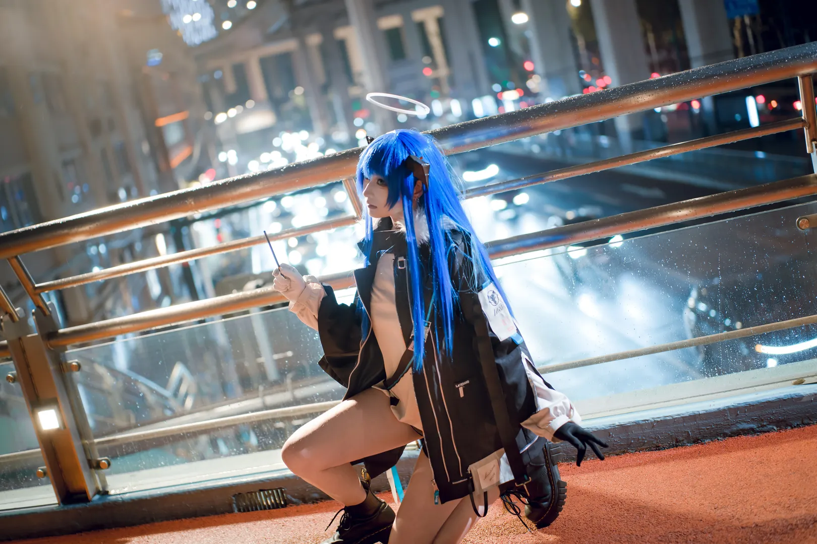 【莫斯提馬cos】夜色下的信使，明日方舟