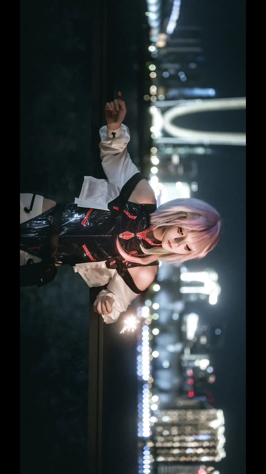 【露西cos】夜之城夜景下的賽博朋克邊緣行者 - 第 11 張