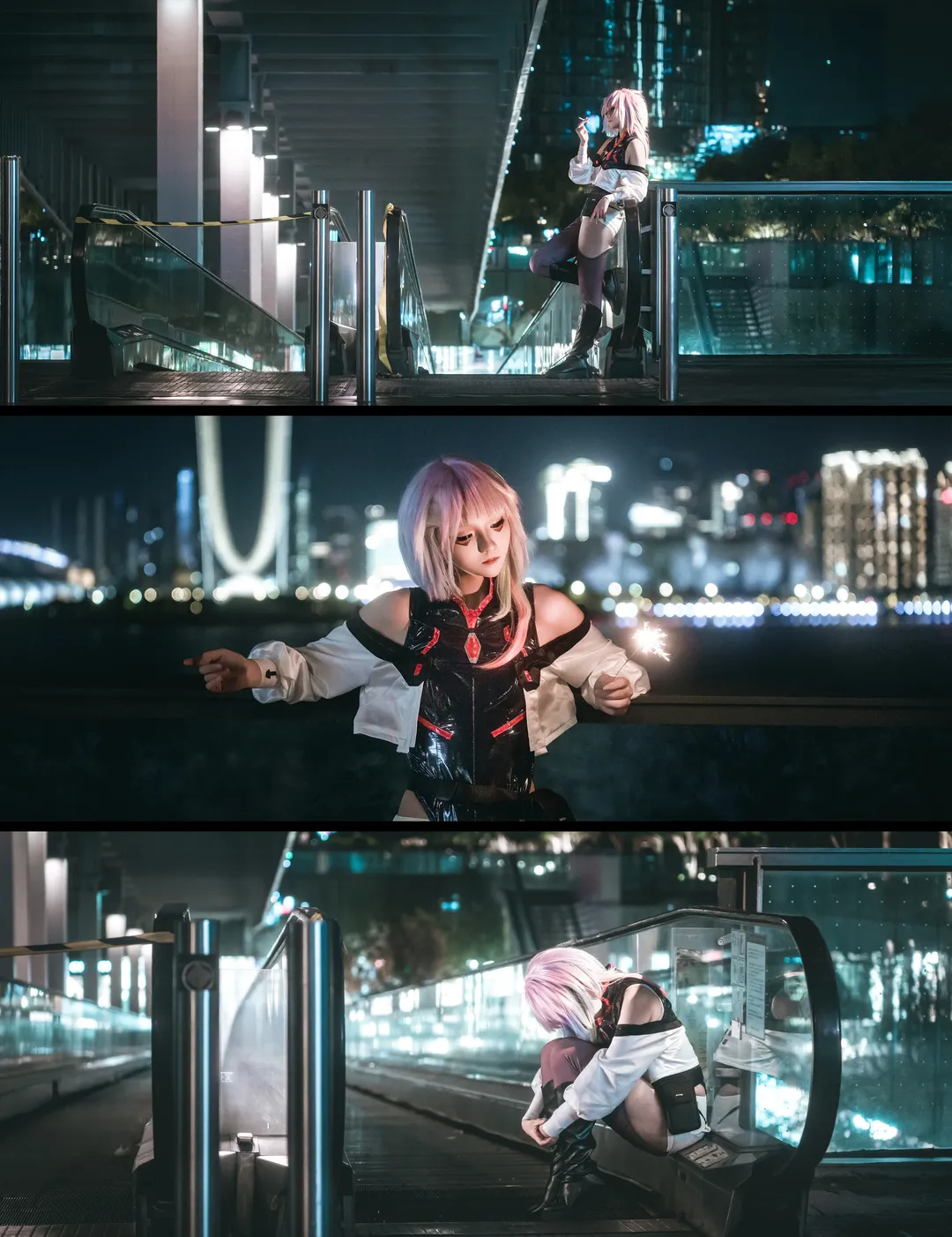 【露西cos】夜之城夜景下的賽博朋克邊緣行者 - 第 2 張