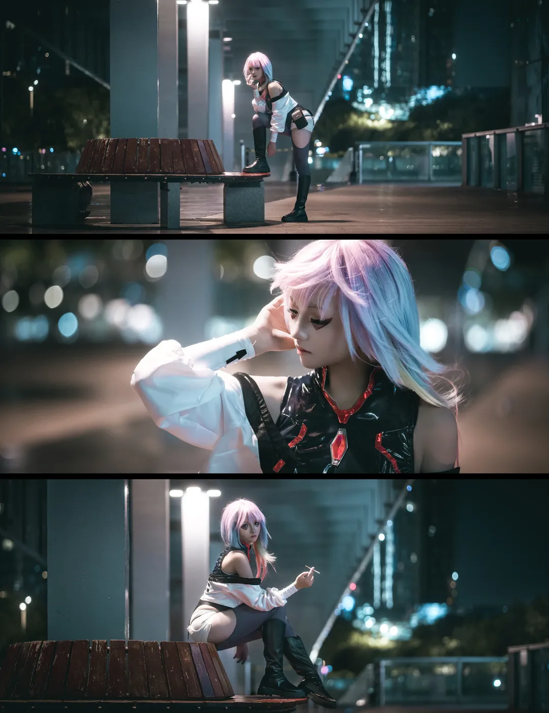 【露西cos】夜之城夜景下的賽博朋克邊緣行者 - 第 3 張