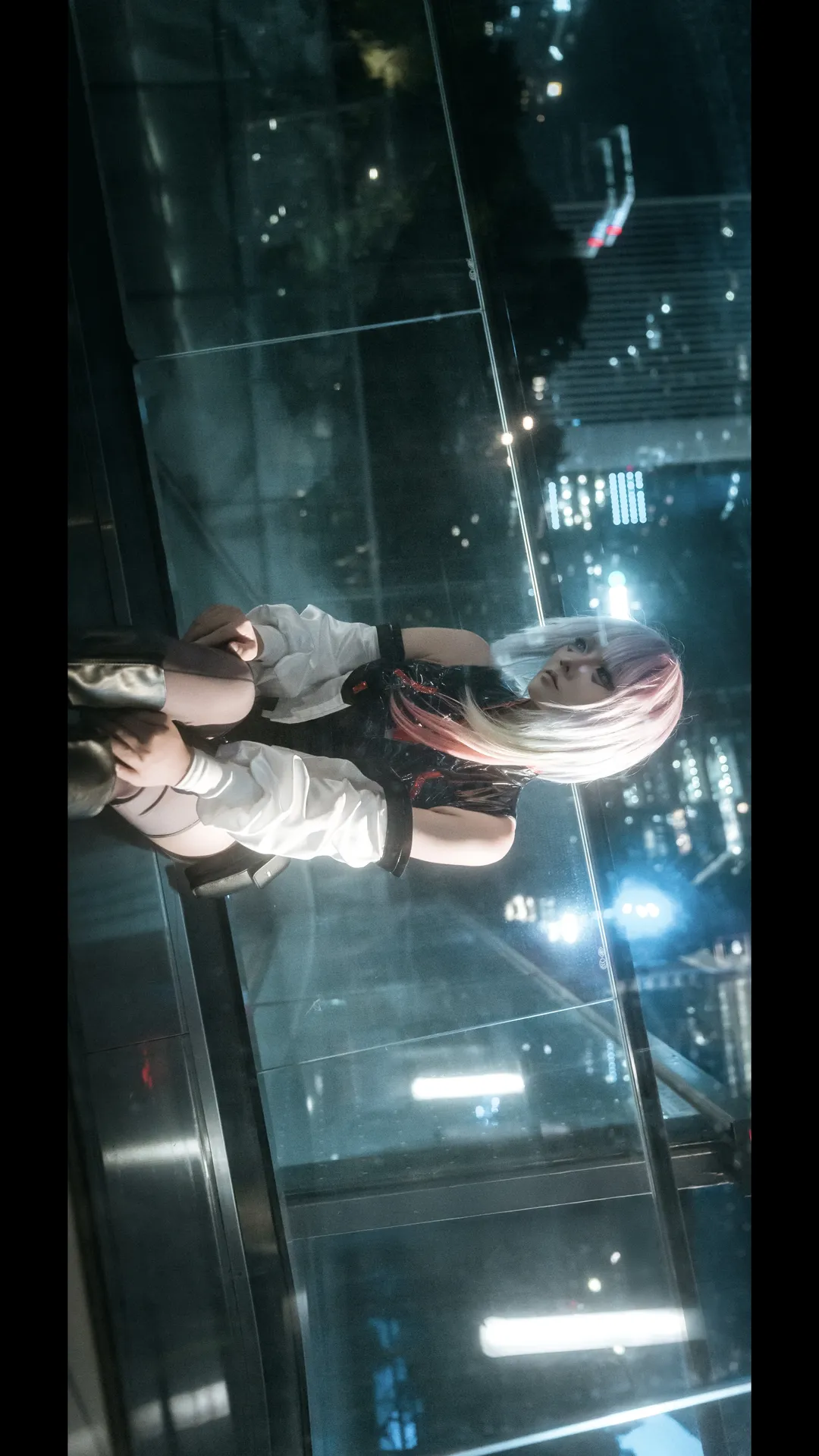 【露西cos】夜之城夜景下的賽博朋克邊緣行者 - 第 5 張