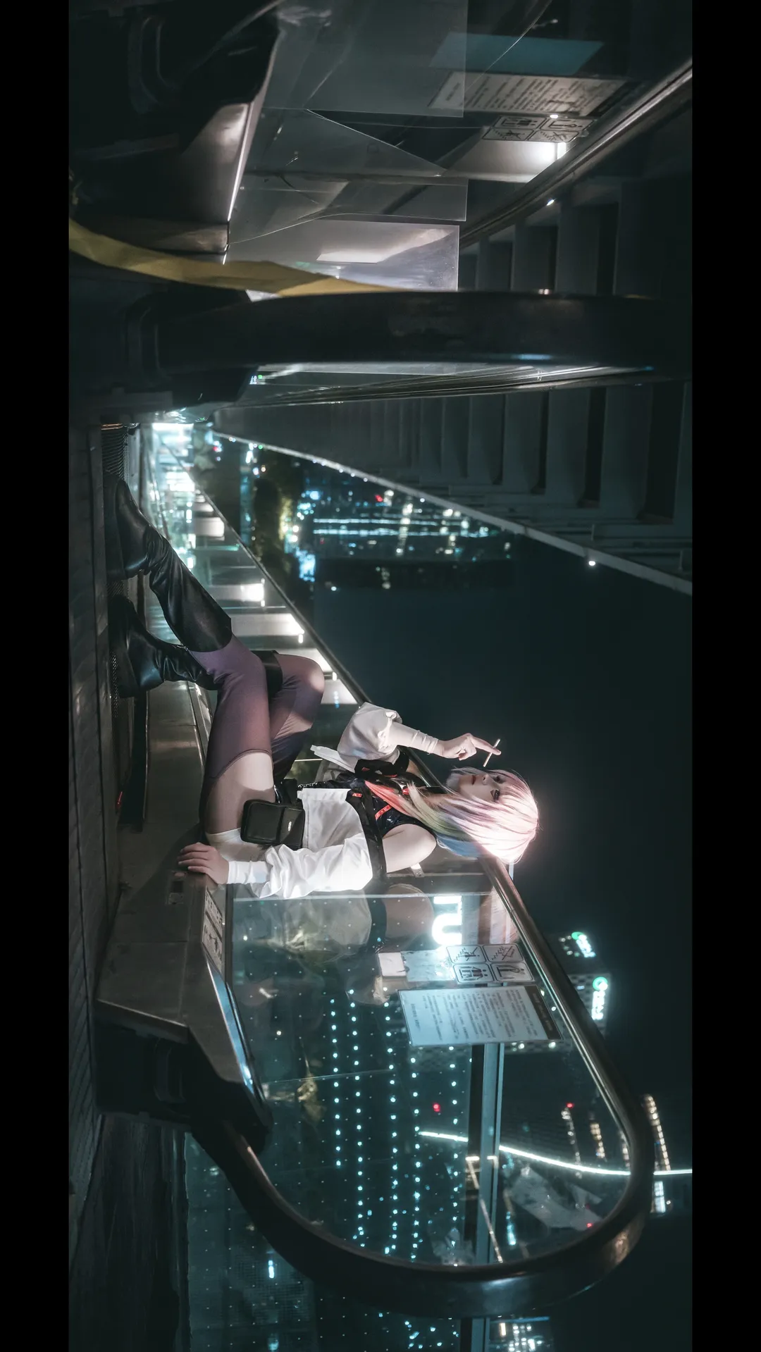 【露西cos】夜之城夜景下的賽博朋克邊緣行者 - 第 6 張