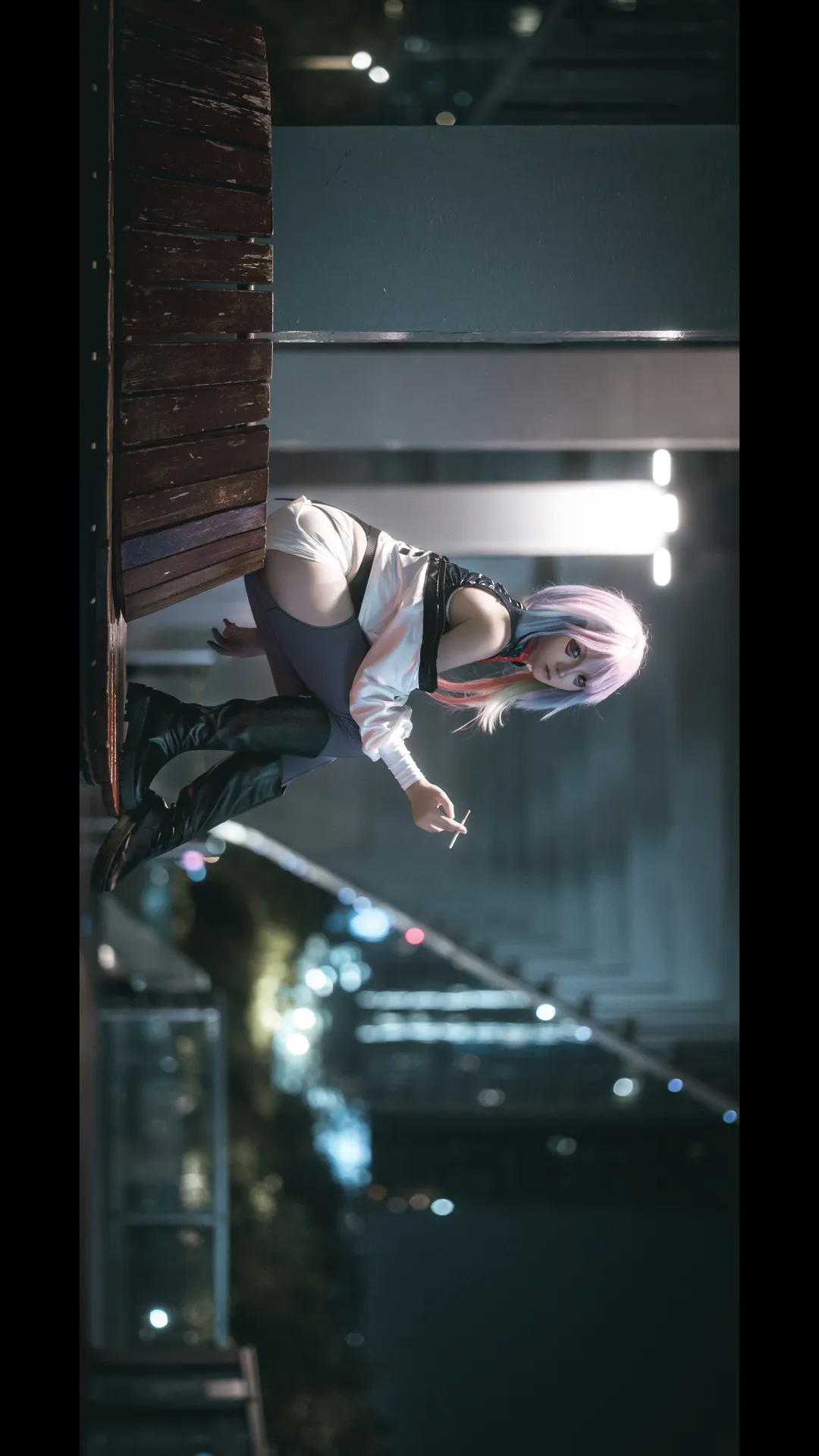 【露西cos】夜之城夜景下的賽博朋克邊緣行者 - 第 8 張
