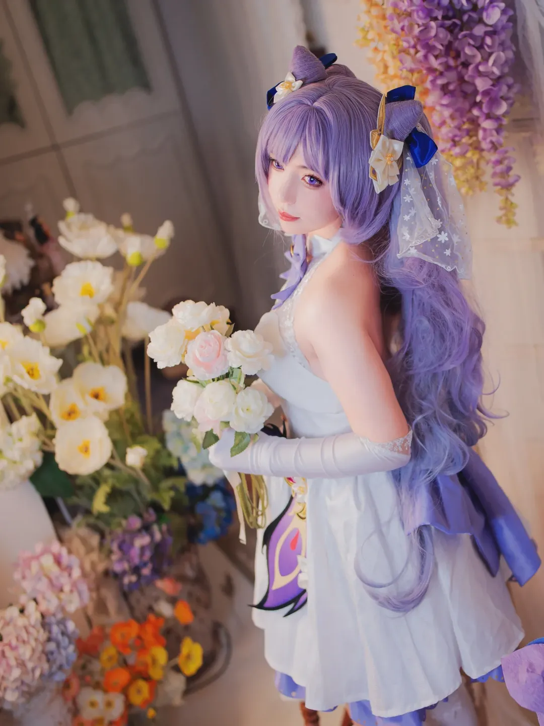 【刻晴cos】原神花嫁，璃月的新娘 - 第 2 张