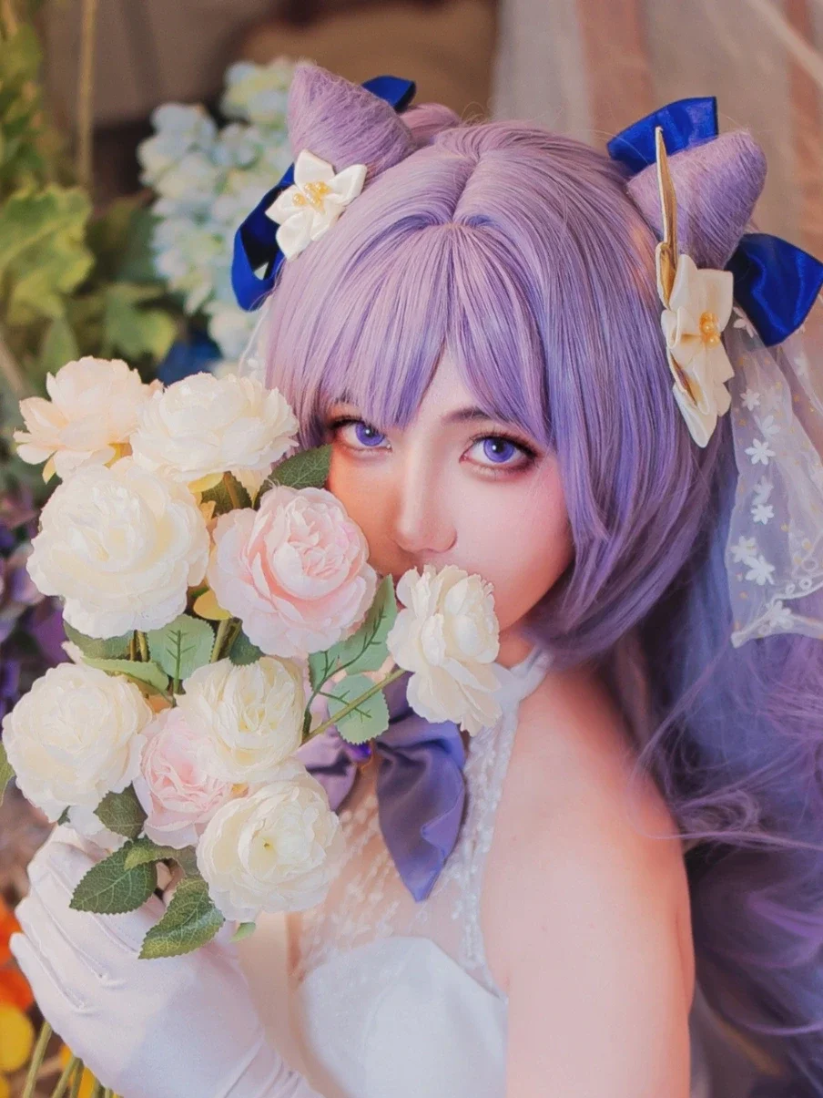 【刻晴cos】原神花嫁，璃月的新娘 - 第 4 张