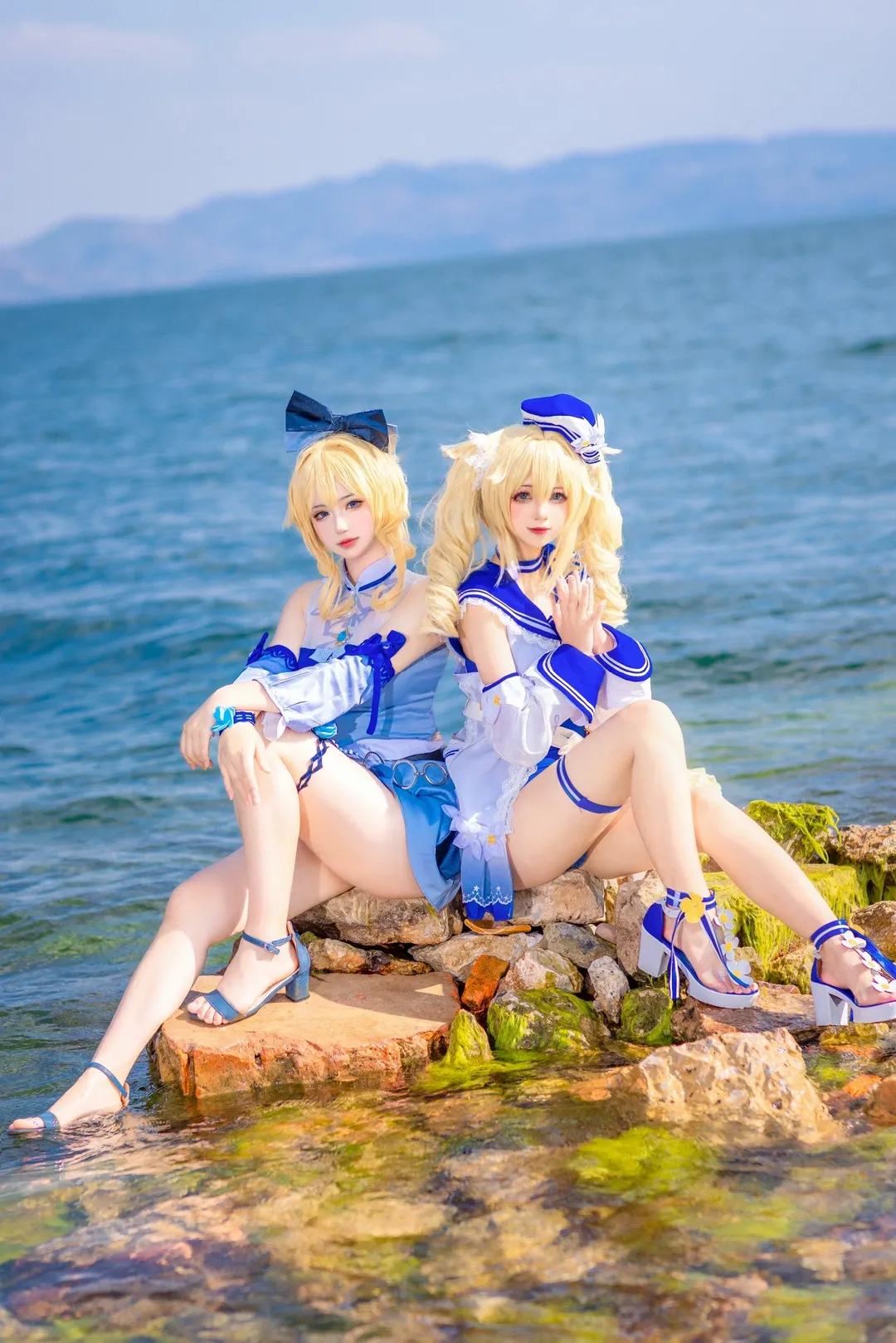 【琴cos】原神西风骑士团的夏日海滨假日