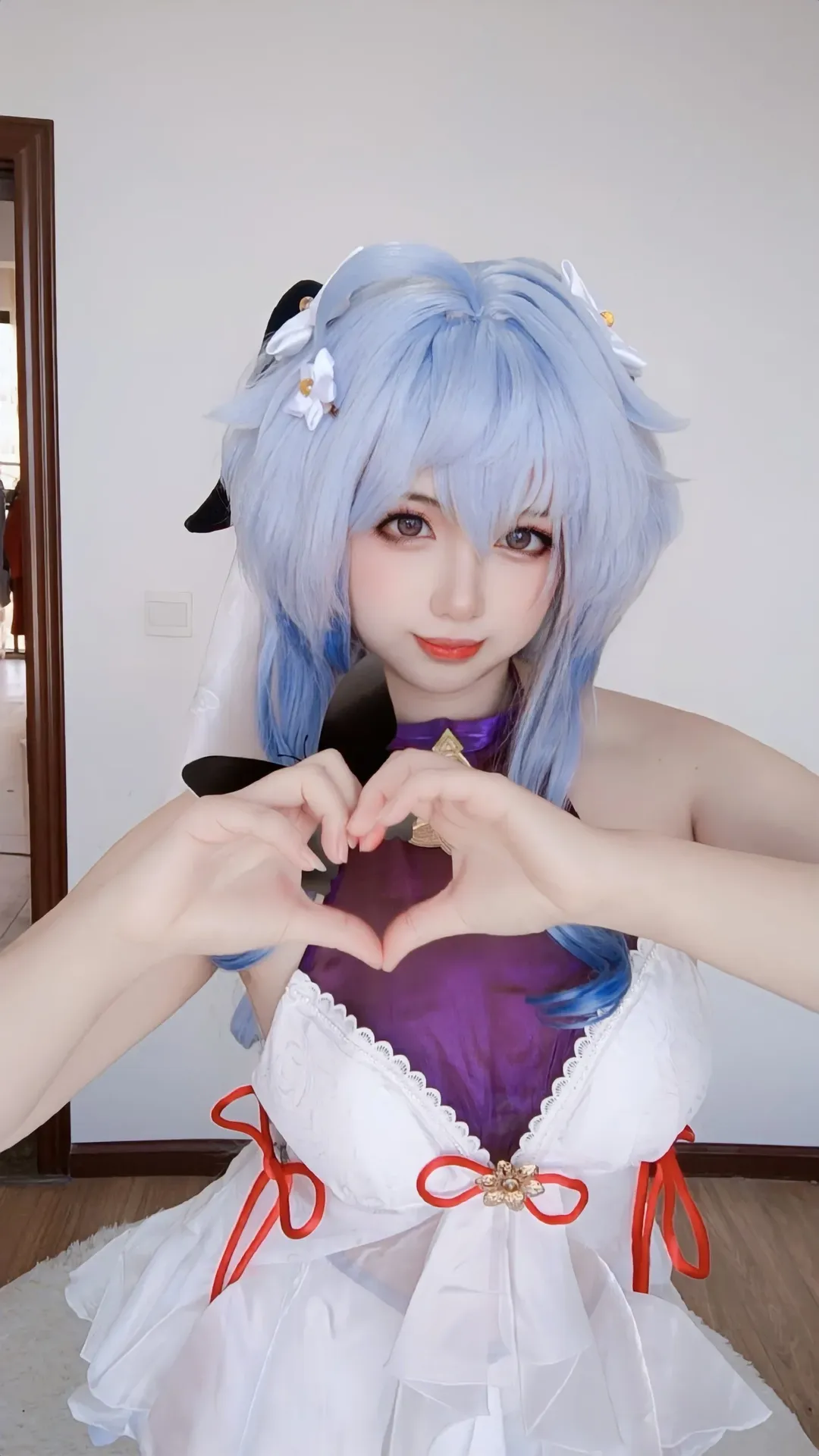 【甘雨cos】琉璃百合般清透，这只蝶曾误入我的镜头 - 第 8 张