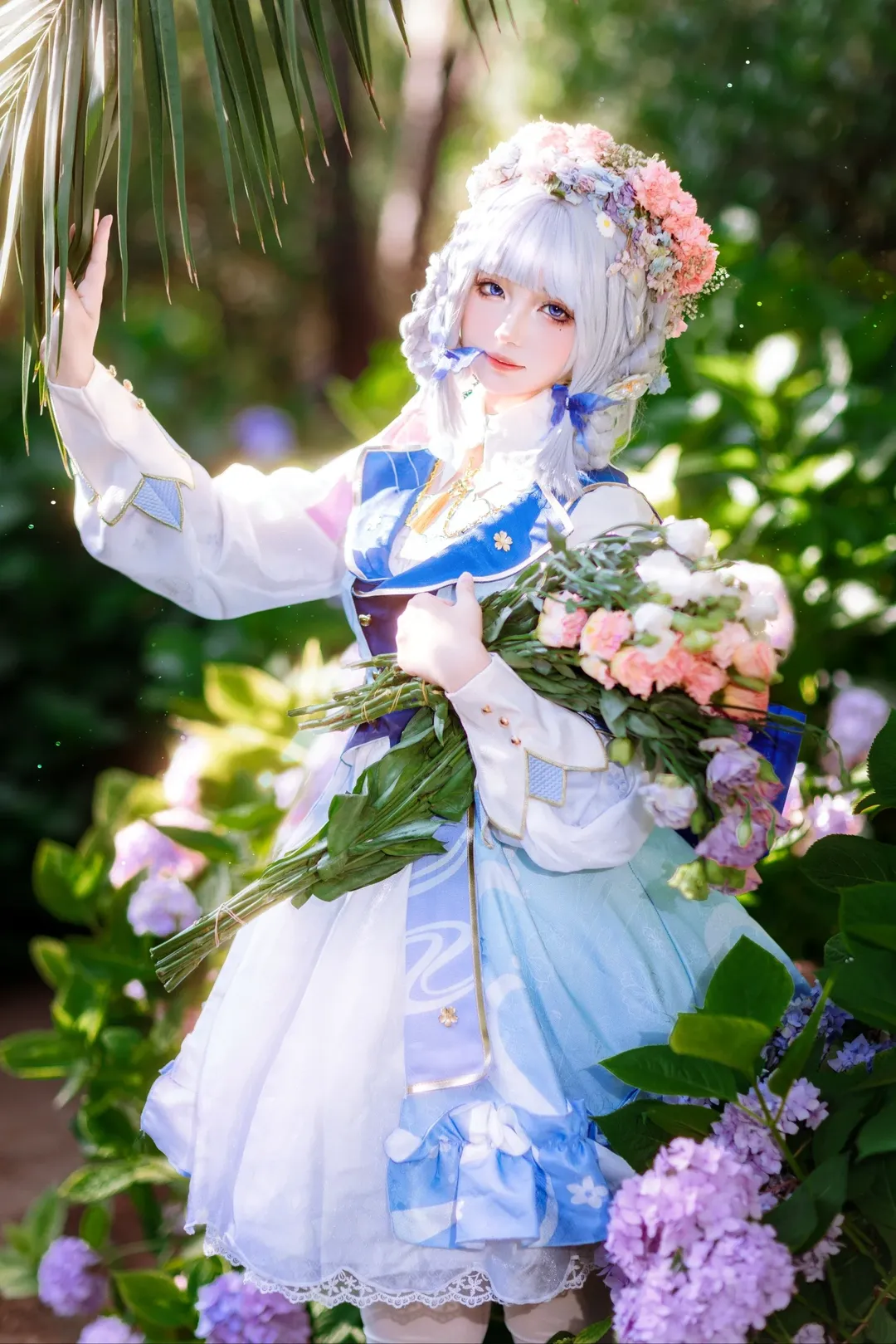 【神里绫华cos】这个踏青季，带着花冠去遇见春天