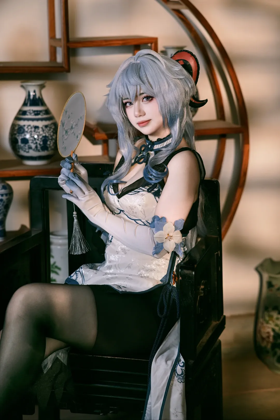 【甘雨cos】原神里的优雅与中式古典风 - 第 1 张