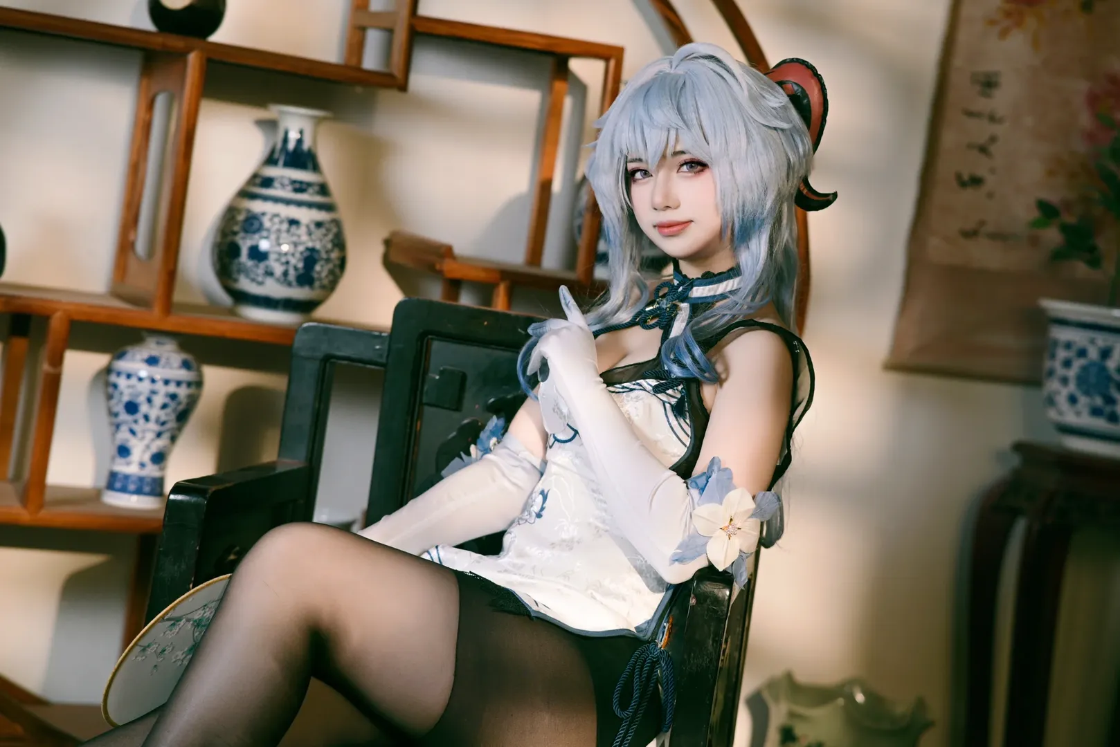 【甘雨cos】原神里的优雅与中式古典风 - 第 2 张