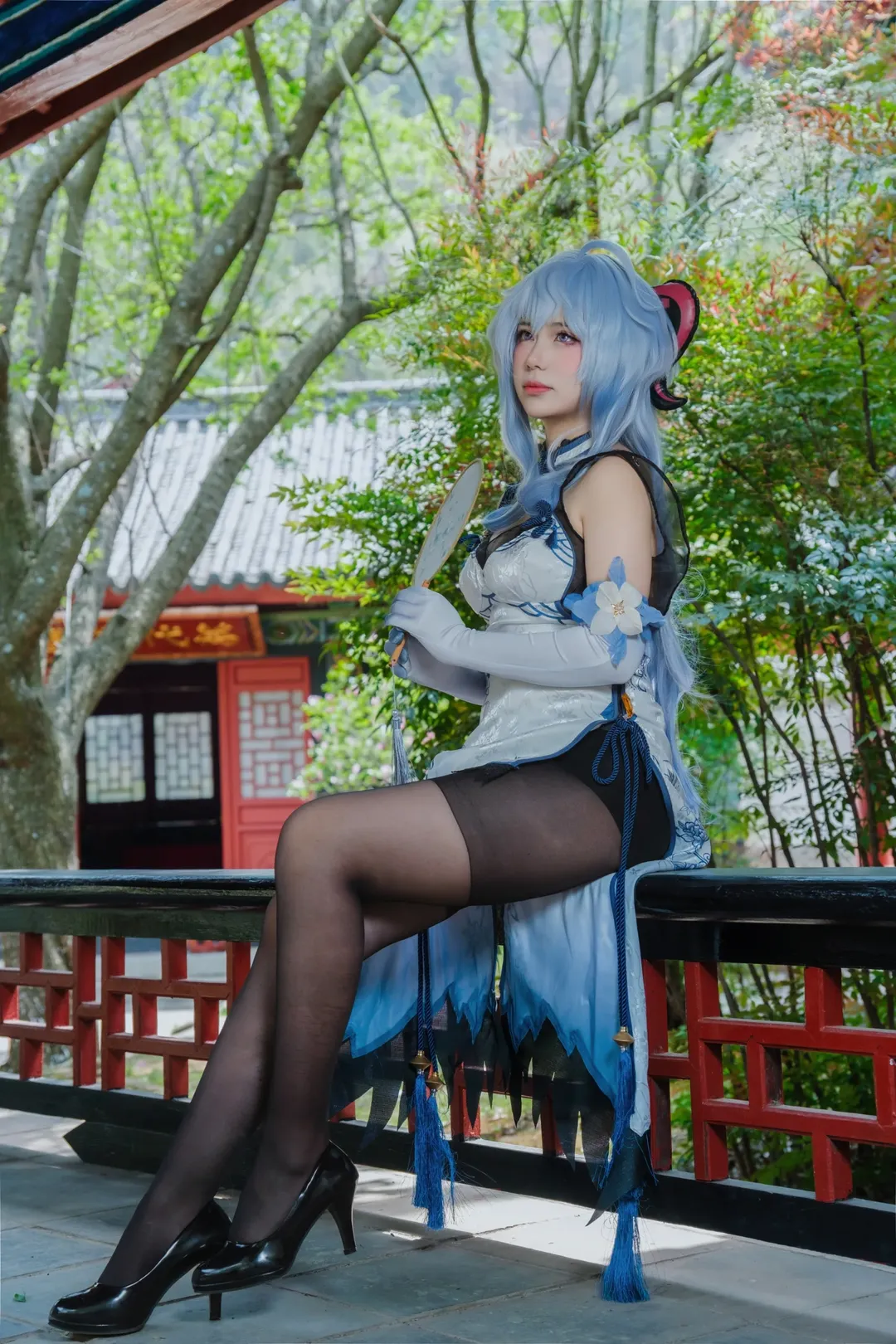 【甘雨 コスプレ】原神の古典的シーンにおけるエレガンスと知性 - 2 枚目