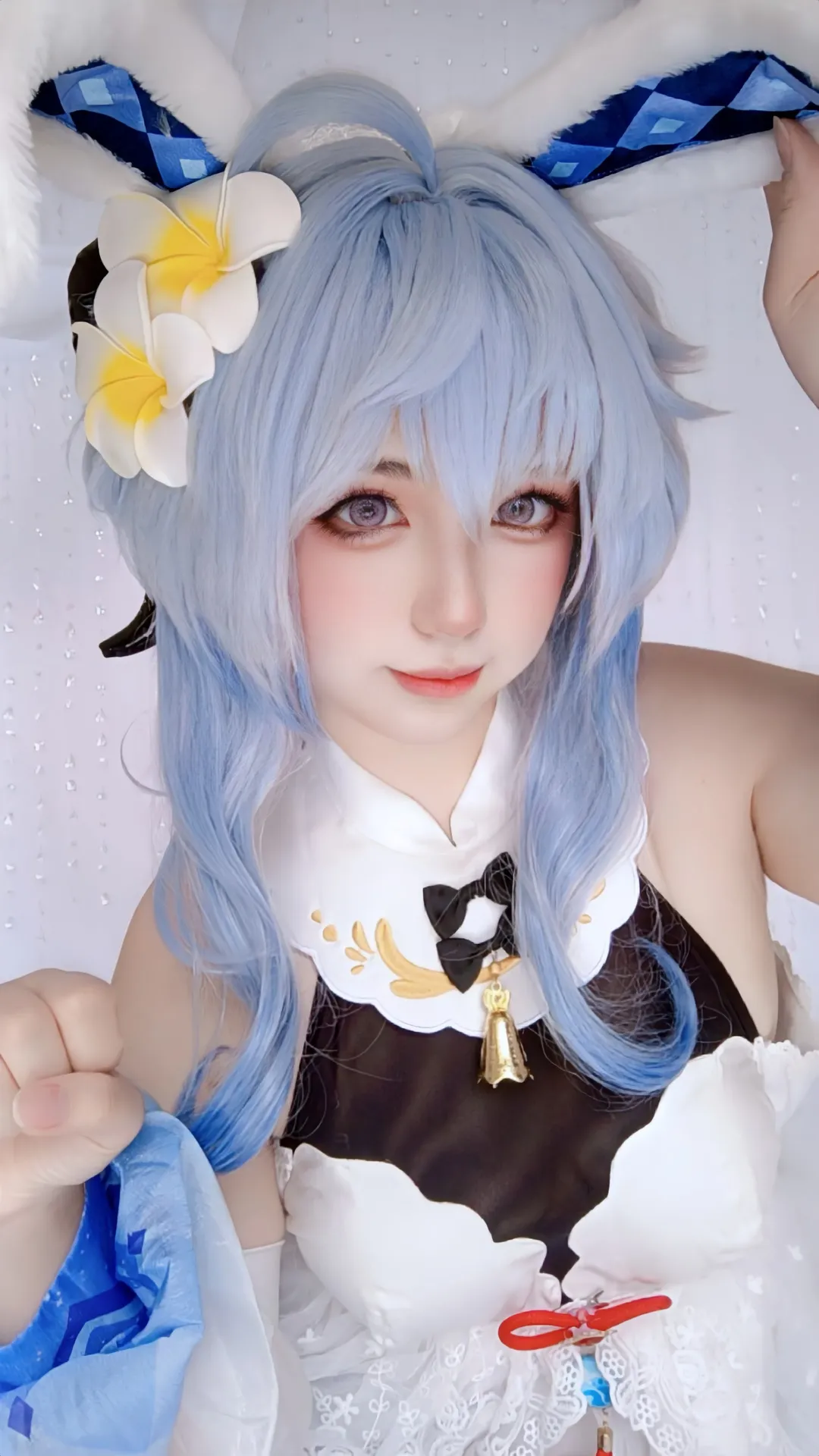 【甘雨cos】兔耳相伴的旅行，璃月仙麟的可爱攻势