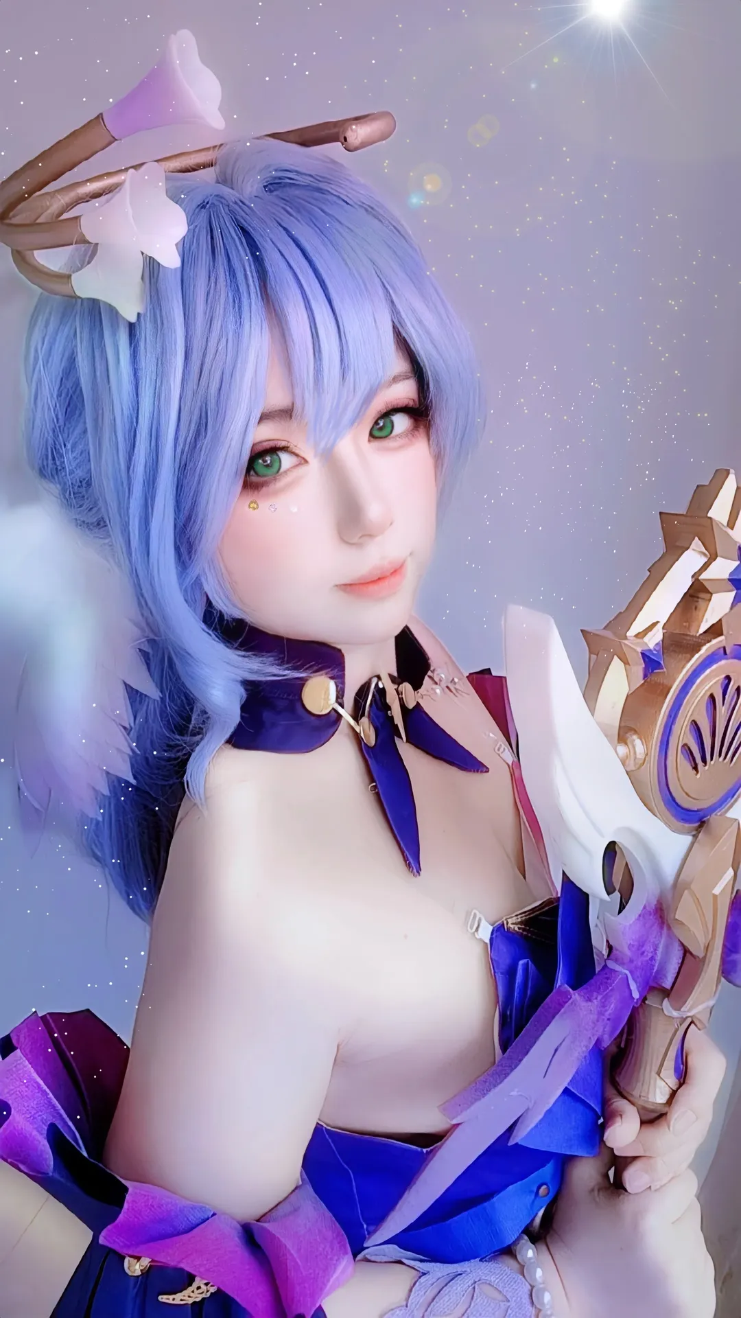【ロビン コスプレ】『崩壊：スターレイル』の一筋の蒼、520の静謐なひととき - 3 枚目