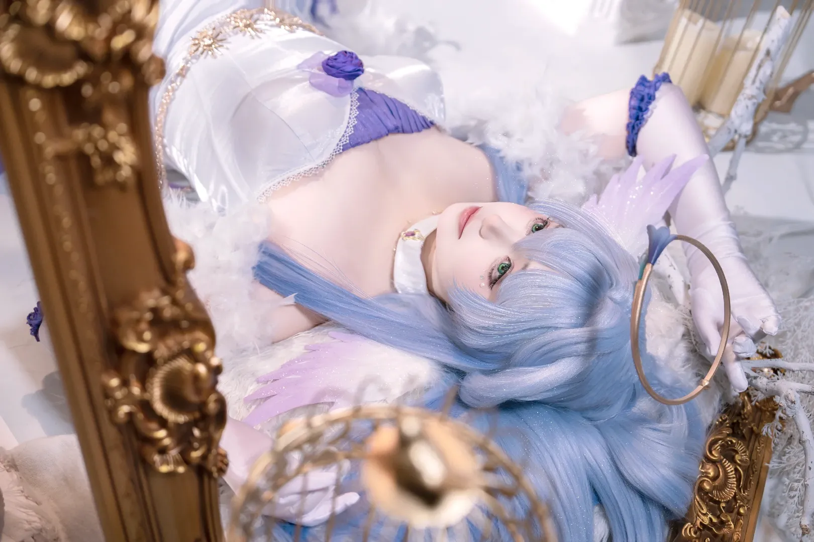 【知更鸟cos】崩坏星穹铁道里的鸟儿，静谧与轻盈并存 - 第 2 张