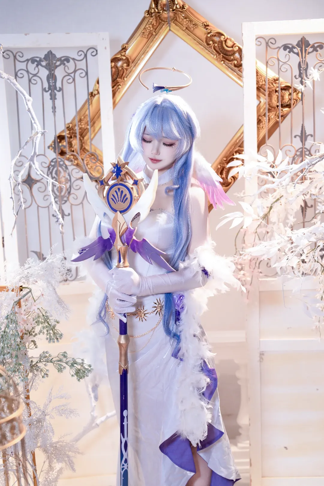【知更鸟cos】崩坏星穹铁道里的鸟儿，静谧与轻盈并存 - 第 5 张