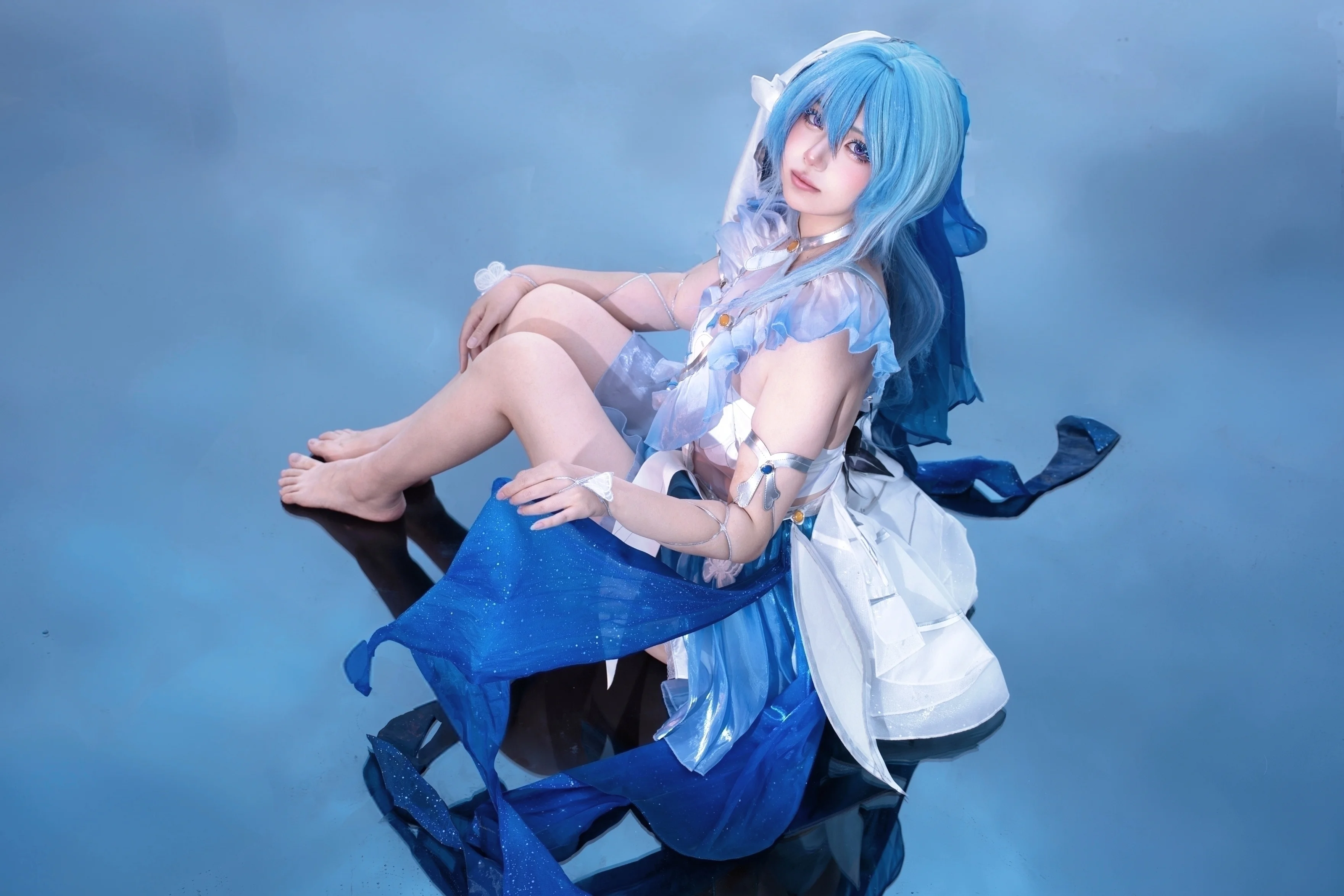 【守岸人cos】鳴潮的藍色靜謐夢境 - 第 2 張