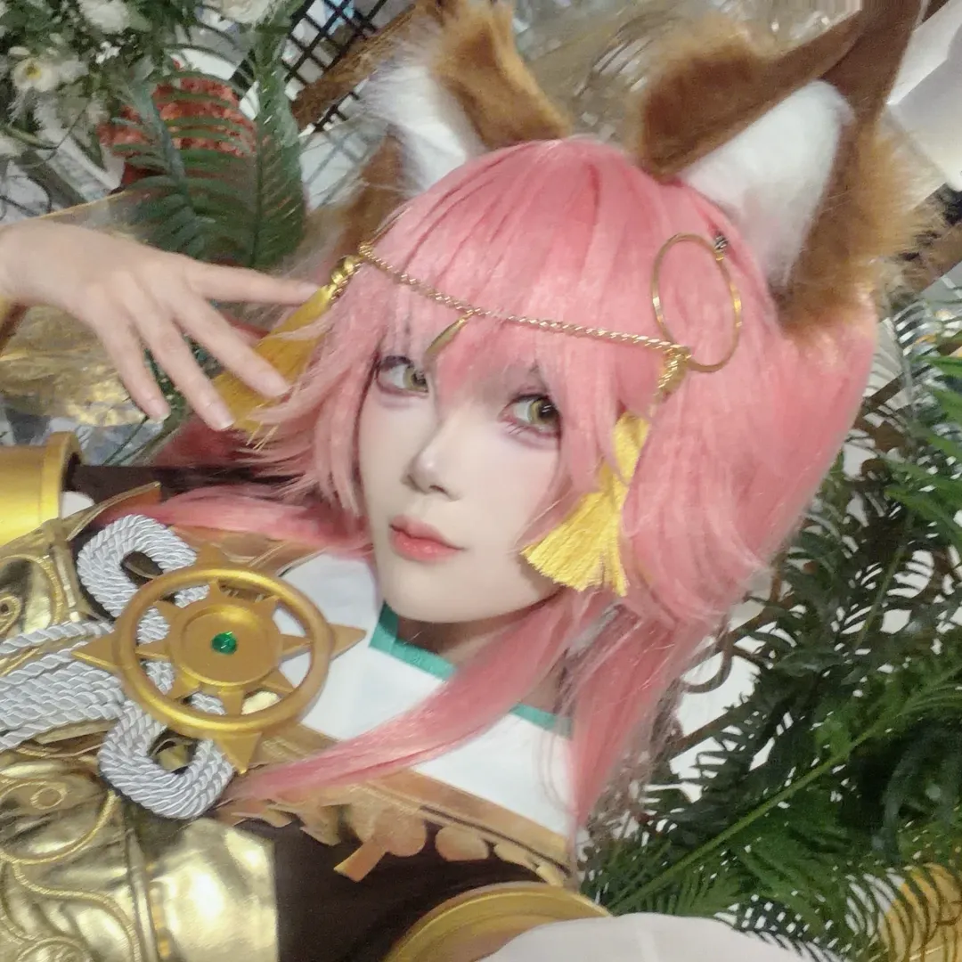 【玉藻前cos】命运冠位指定中的狐之巫女