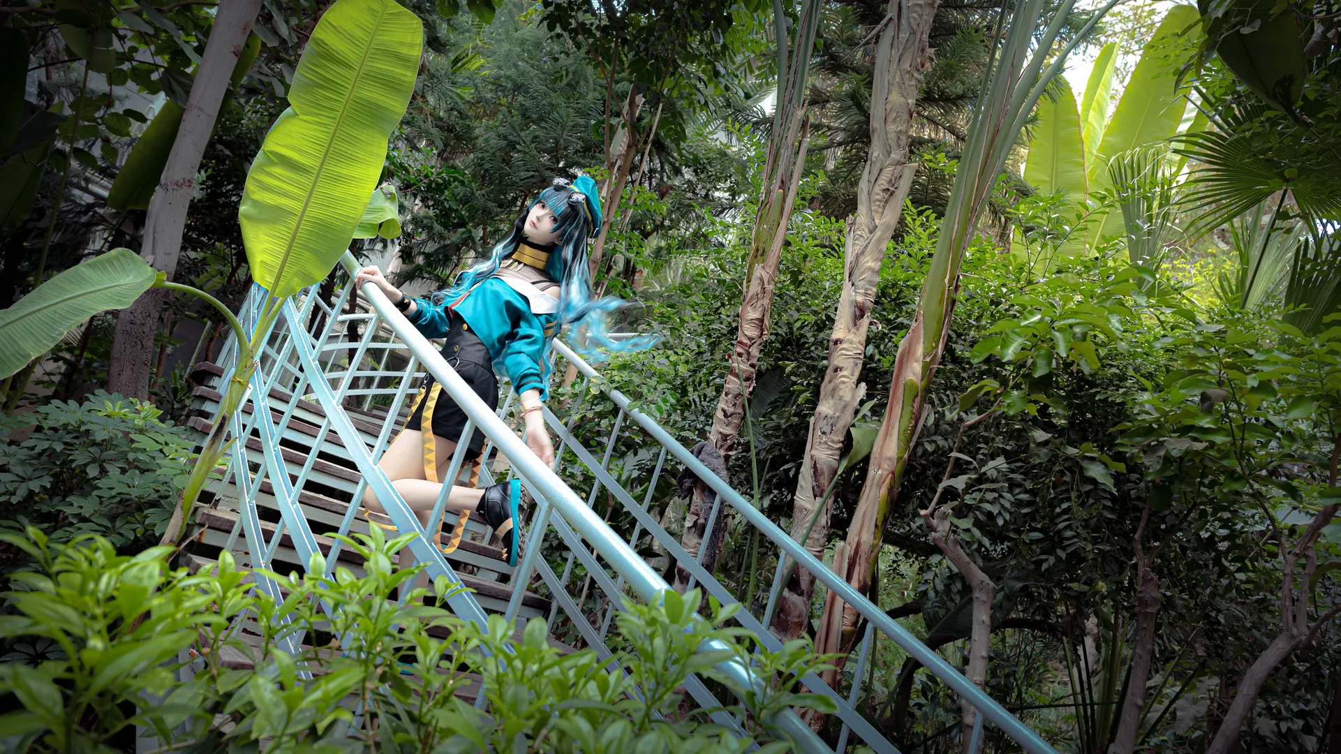 【特拉洛克cos】命運冠位指定雨神的大景植物園拍攝實錄