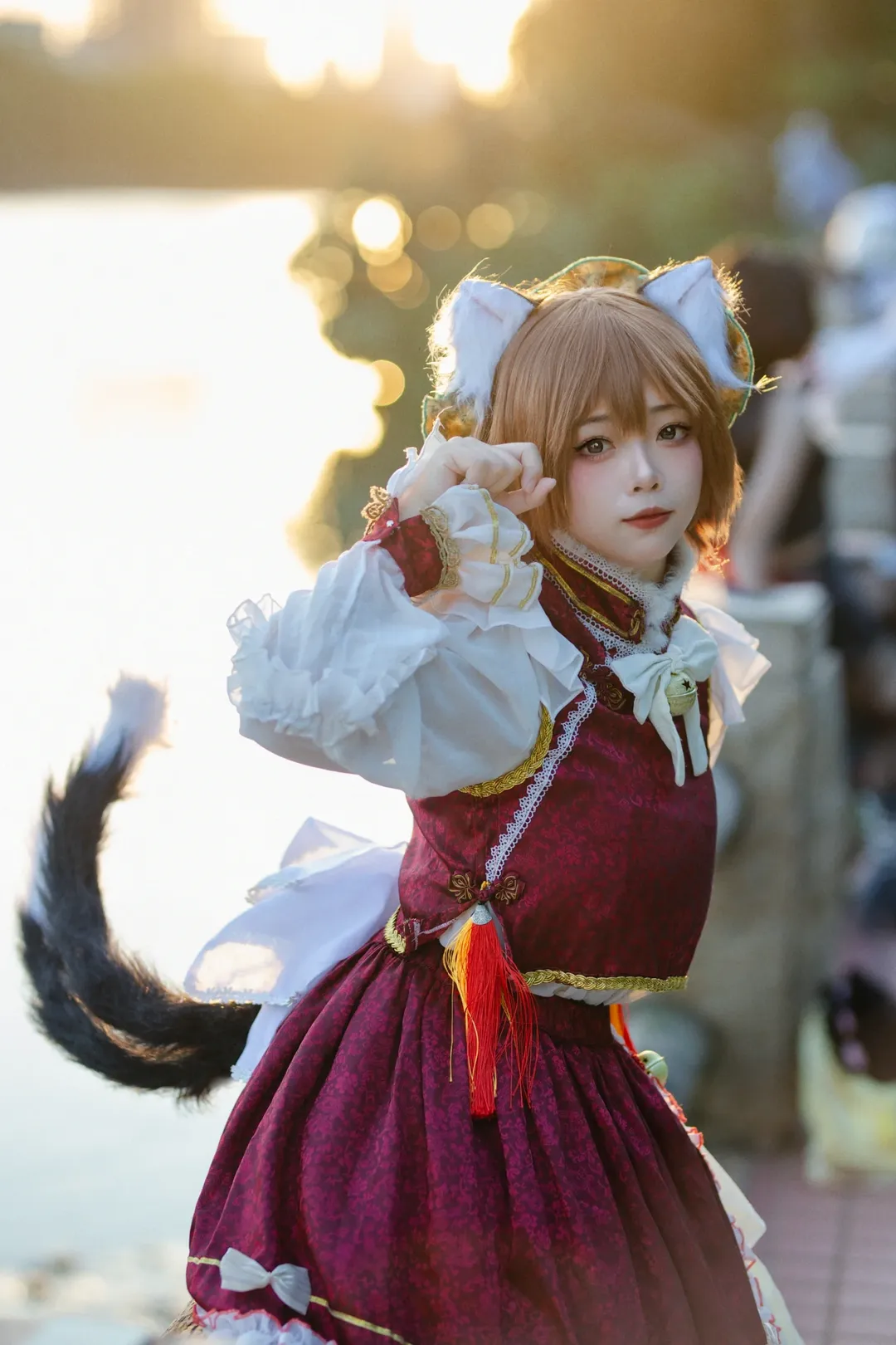 【八云橙cos】东方project漫展上晒太阳的猫猫 - 第 5 张