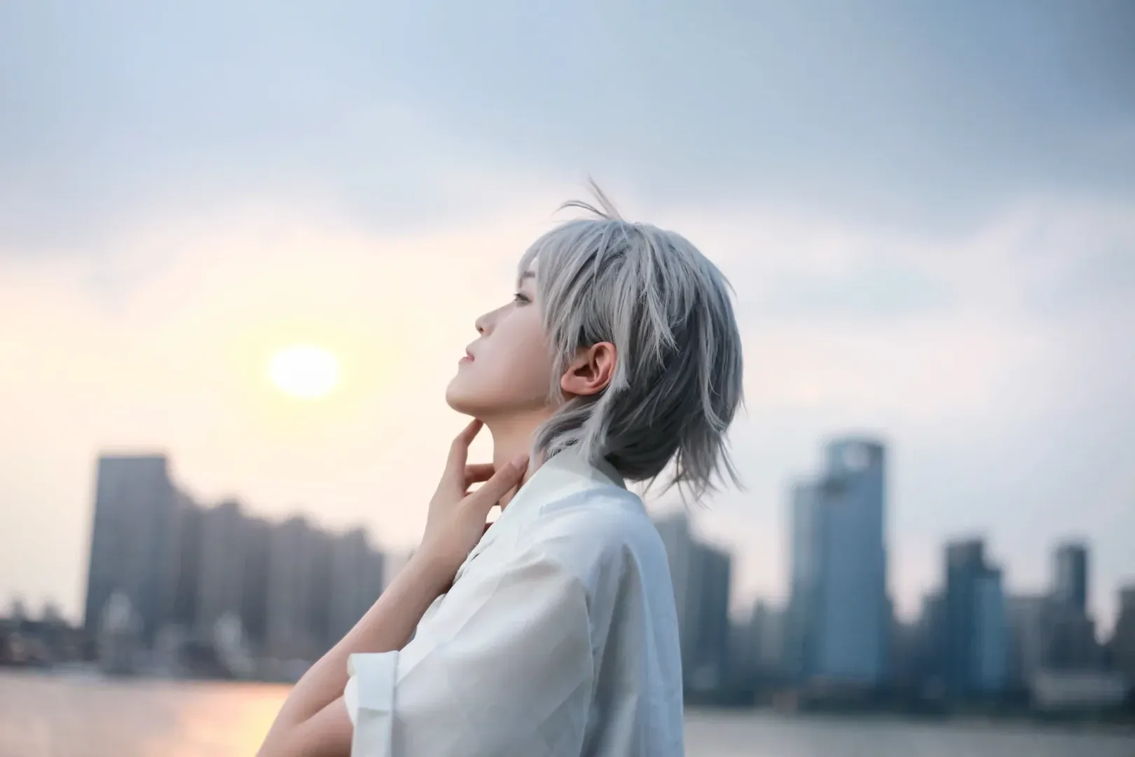 【渚薰cos】在海边拥抱微风，EVA新世纪福音战士的静谧时光 - 第 4 张