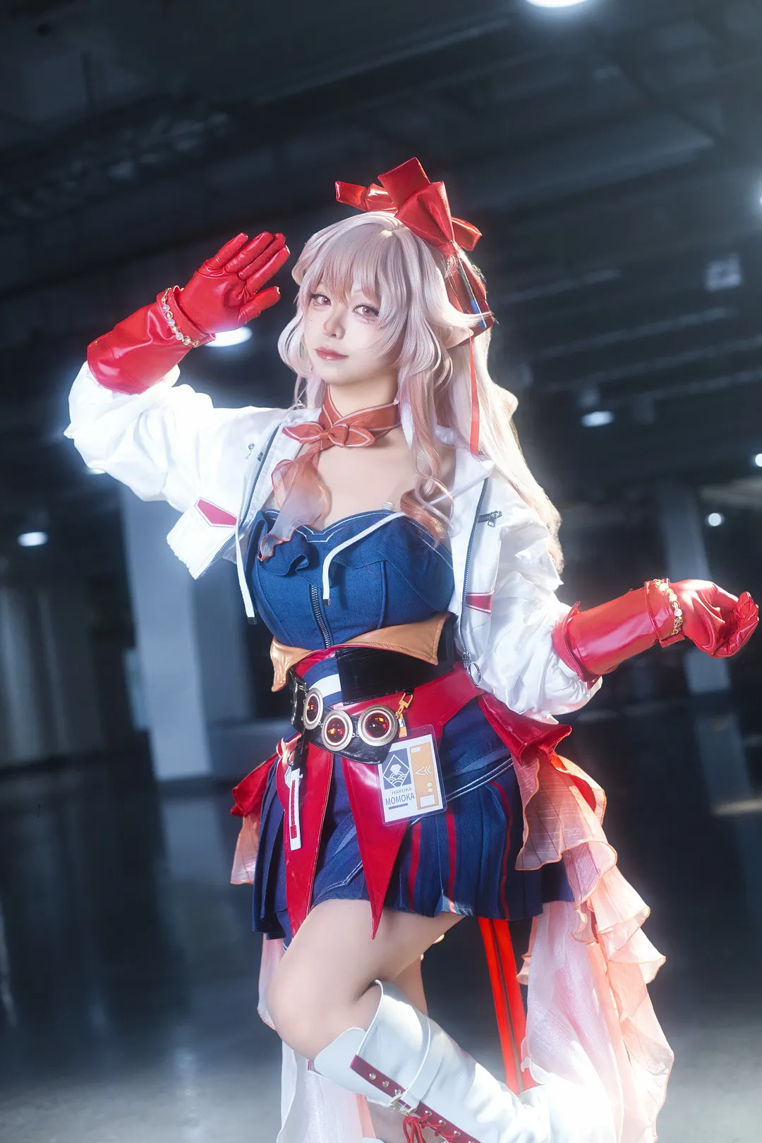 【萌萌香cos】明日方舟里的工业风场照，轻盈动感的二次元演绎 - 第 3 张