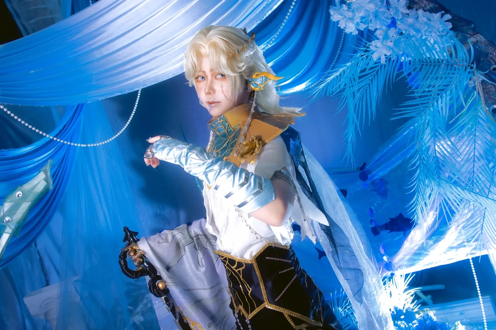 【斗牛士cos】第五人格：神秘幽蓝的场照记录